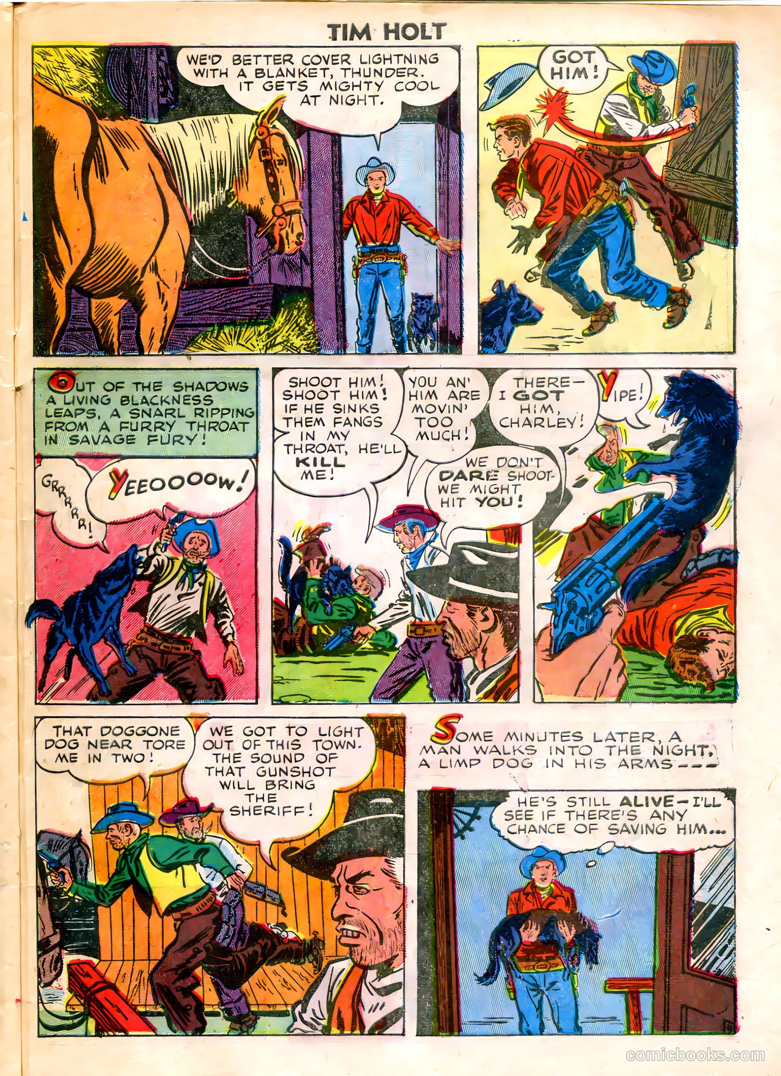 Tim Holt #8 (1949) — page 31 of 36