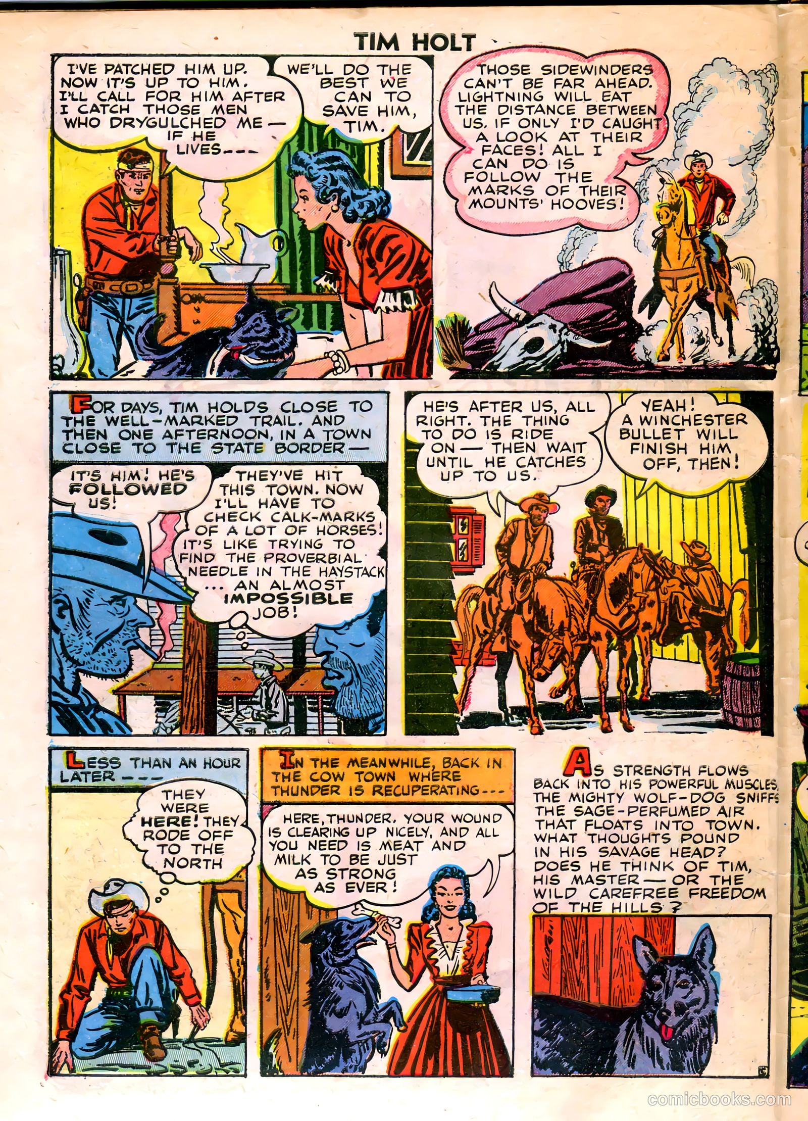 Tim Holt #8 (1949) — page 32 of 36
