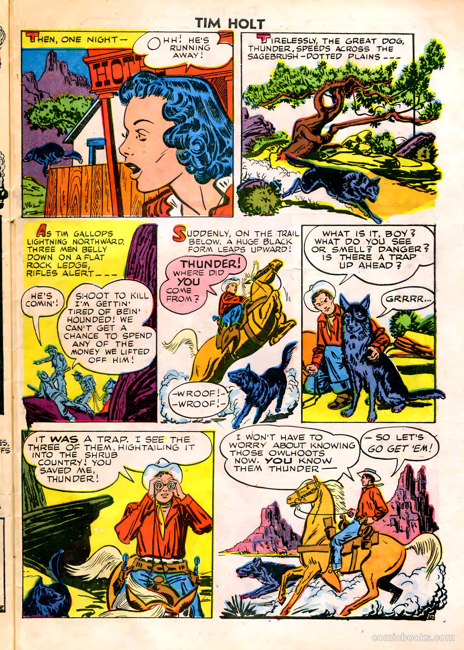 Tim Holt #8 (1949) — page 33 of 36