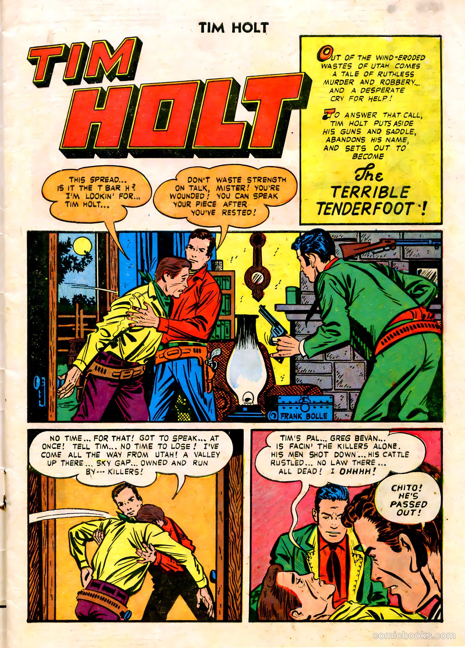 Tim Holt #9 (1949) — page 3 of 36