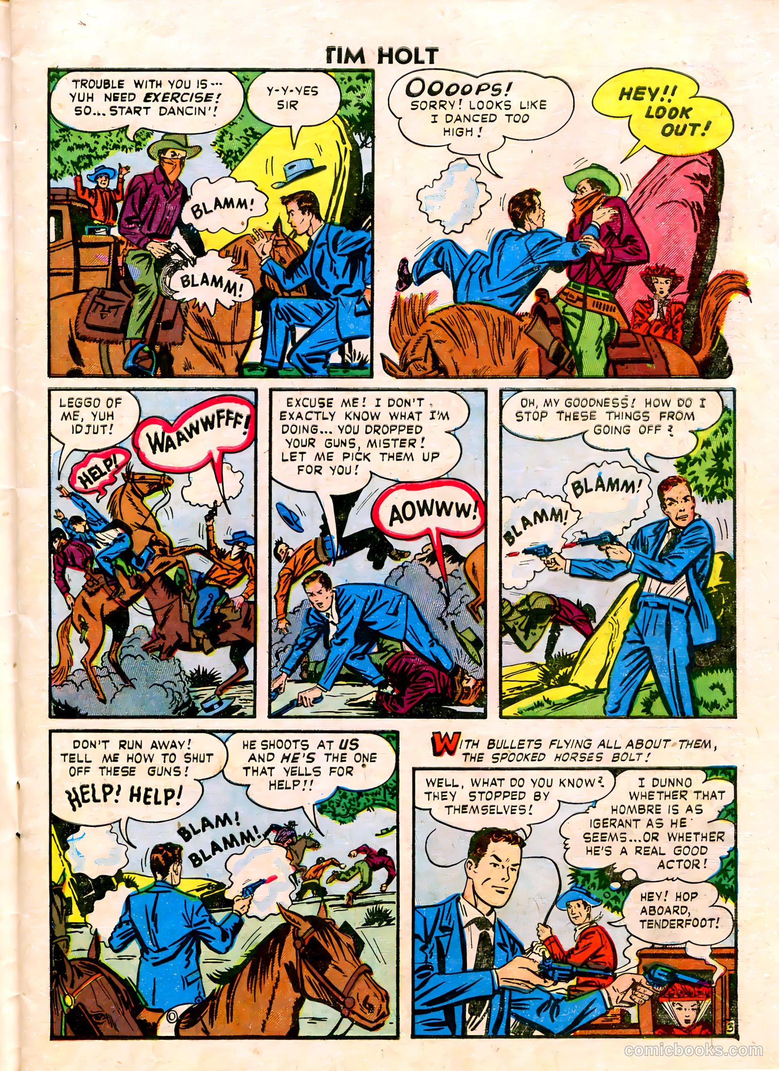 Tim Holt #9 (1949) — page 5 of 36