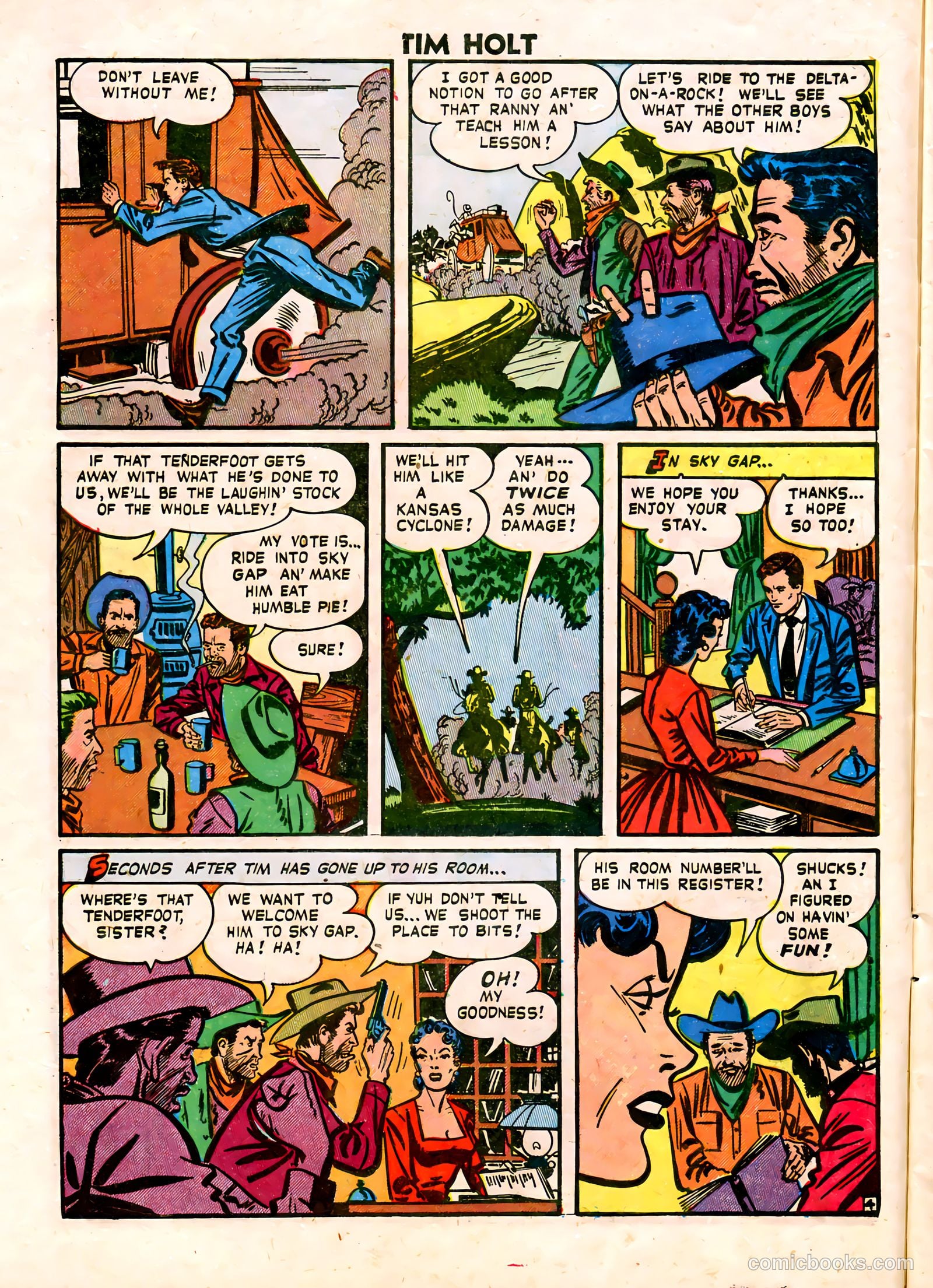 Tim Holt #9 (1949) — page 6 of 36