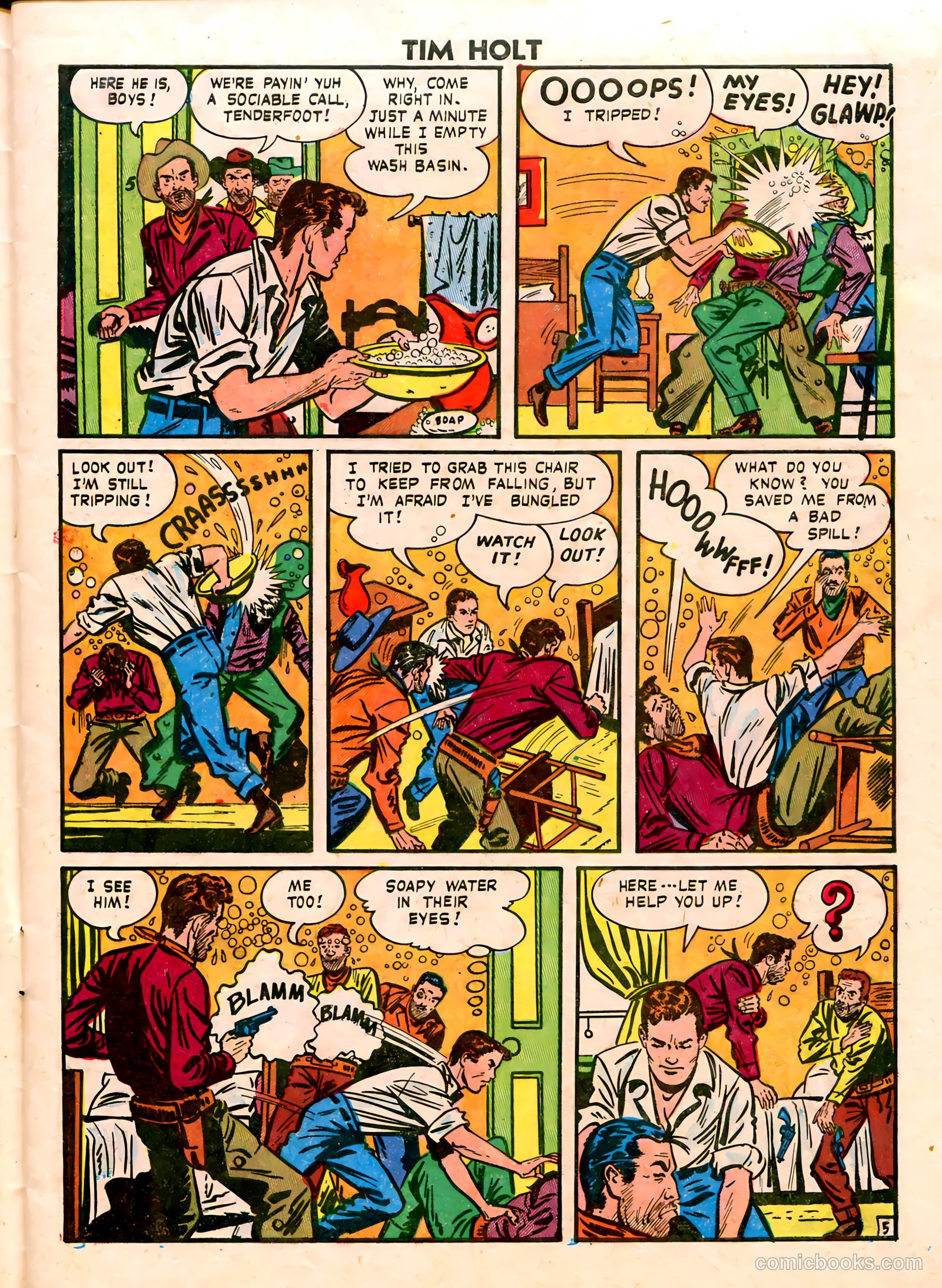 Tim Holt #9 (1949) — page 7 of 36