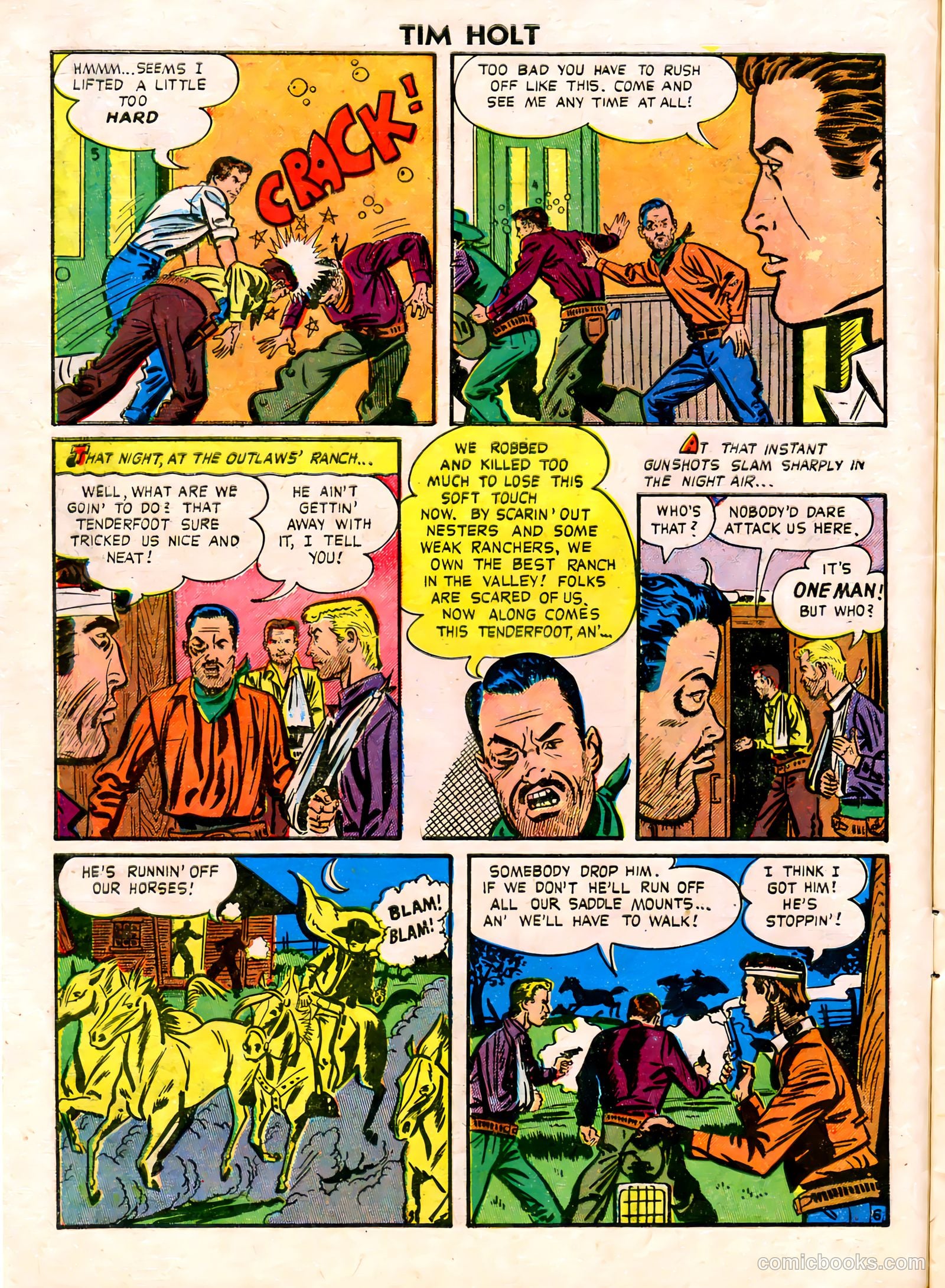Tim Holt #9 (1949) — page 8 of 36