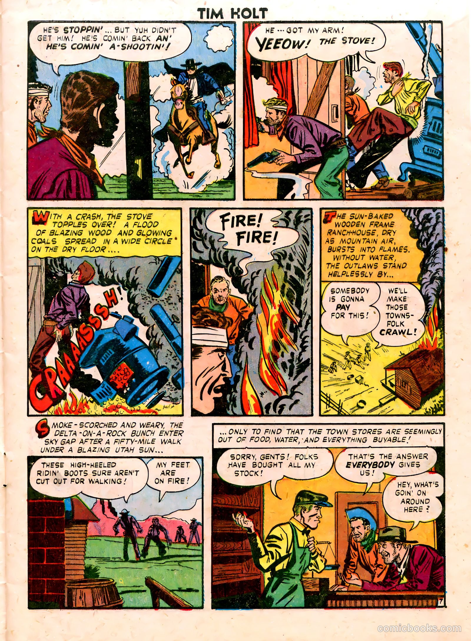 Tim Holt #9 (1949) — page 9 of 36