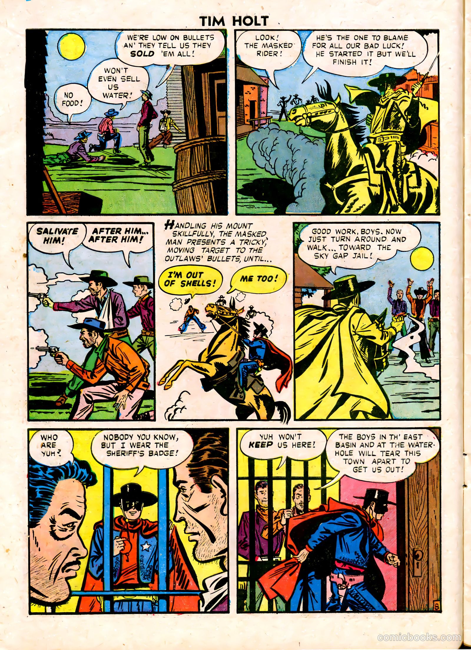Tim Holt #9 (1949) — page 10 of 36