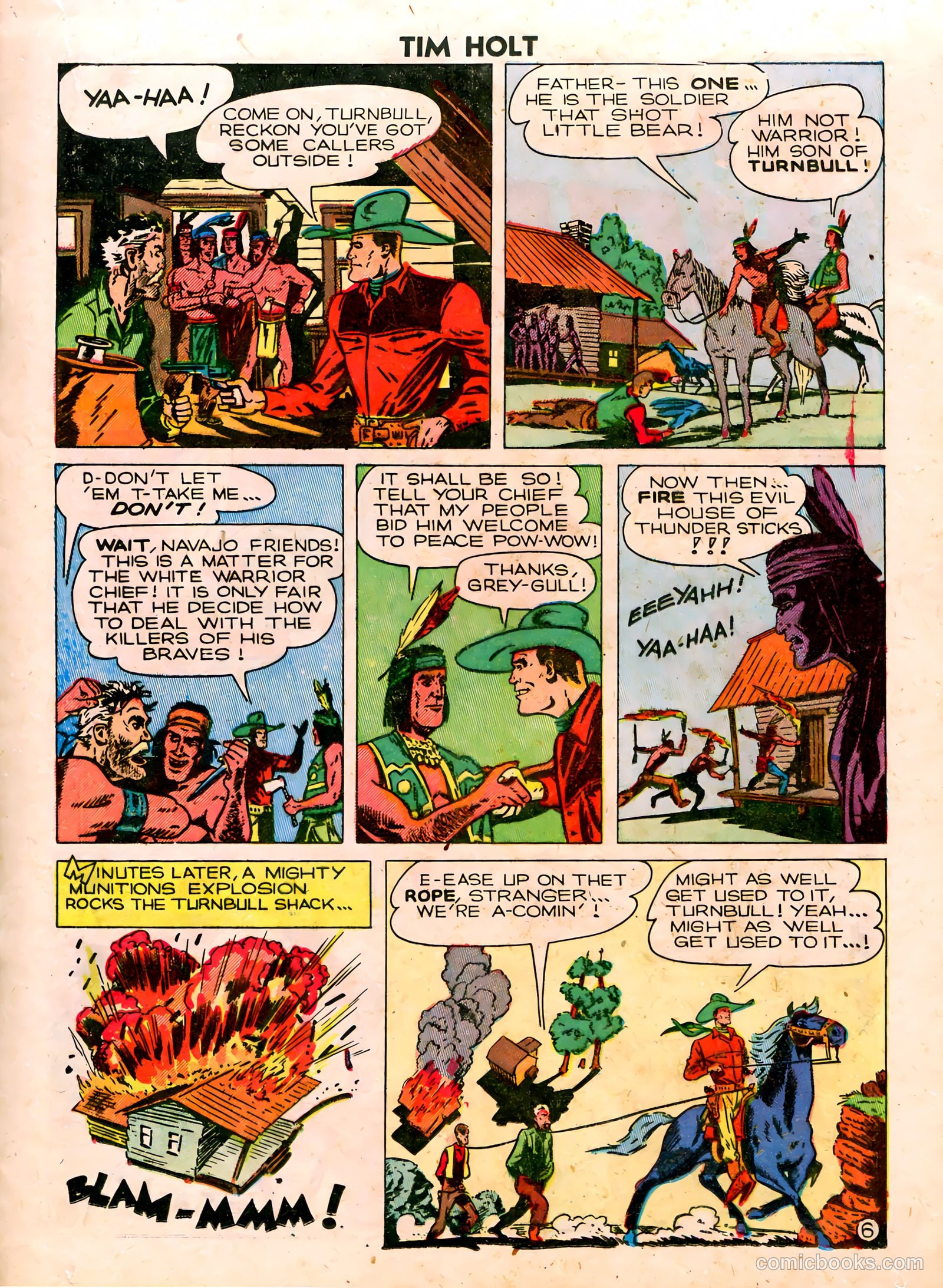 Tim Holt #9 (1949) — page 17 of 36