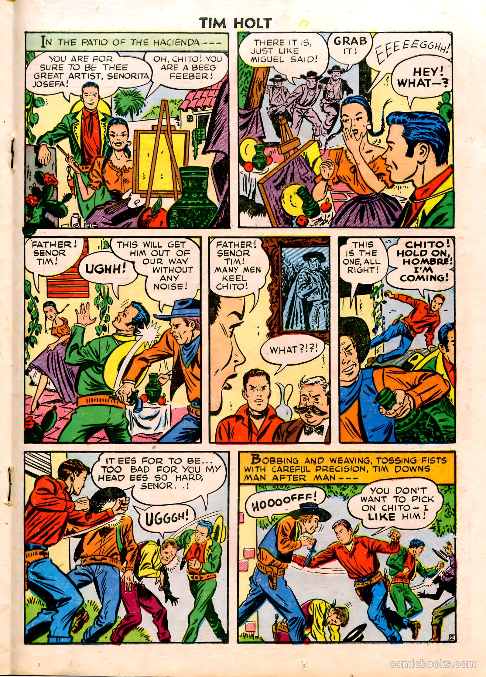Tim Holt #9 (1949) — page 19 of 36