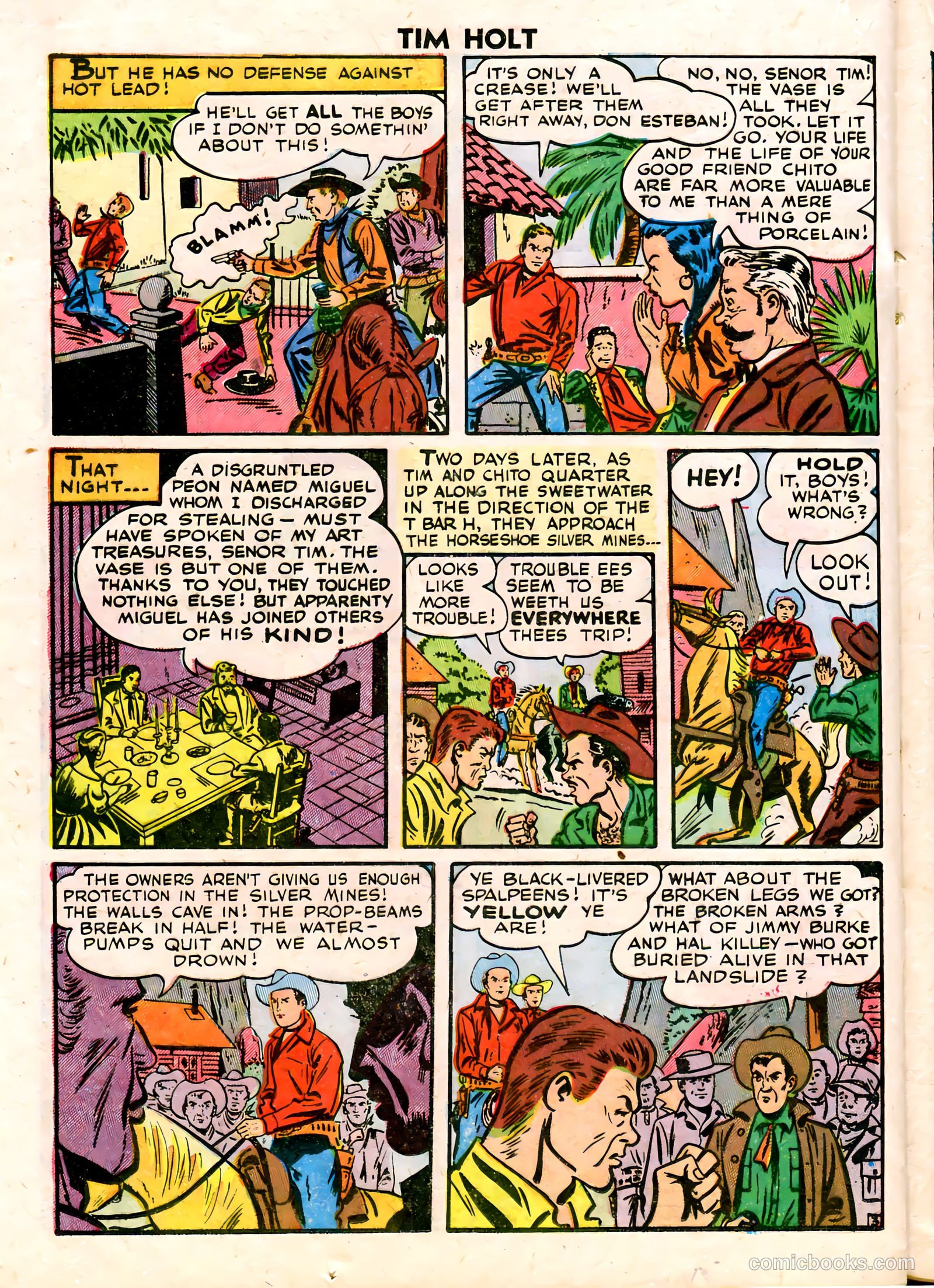 Tim Holt #9 (1949) — page 20 of 36