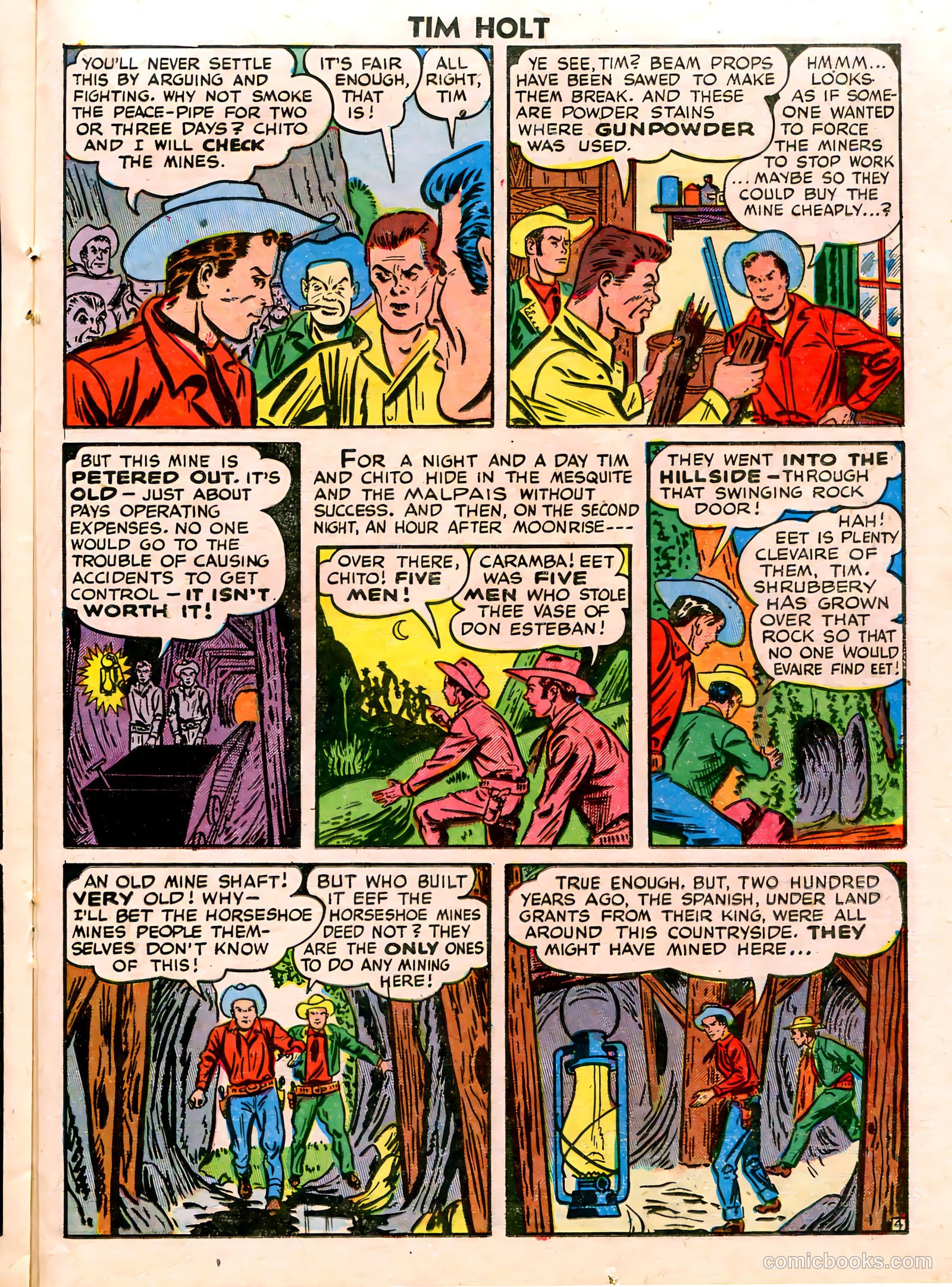 Tim Holt #9 (1949) — page 21 of 36