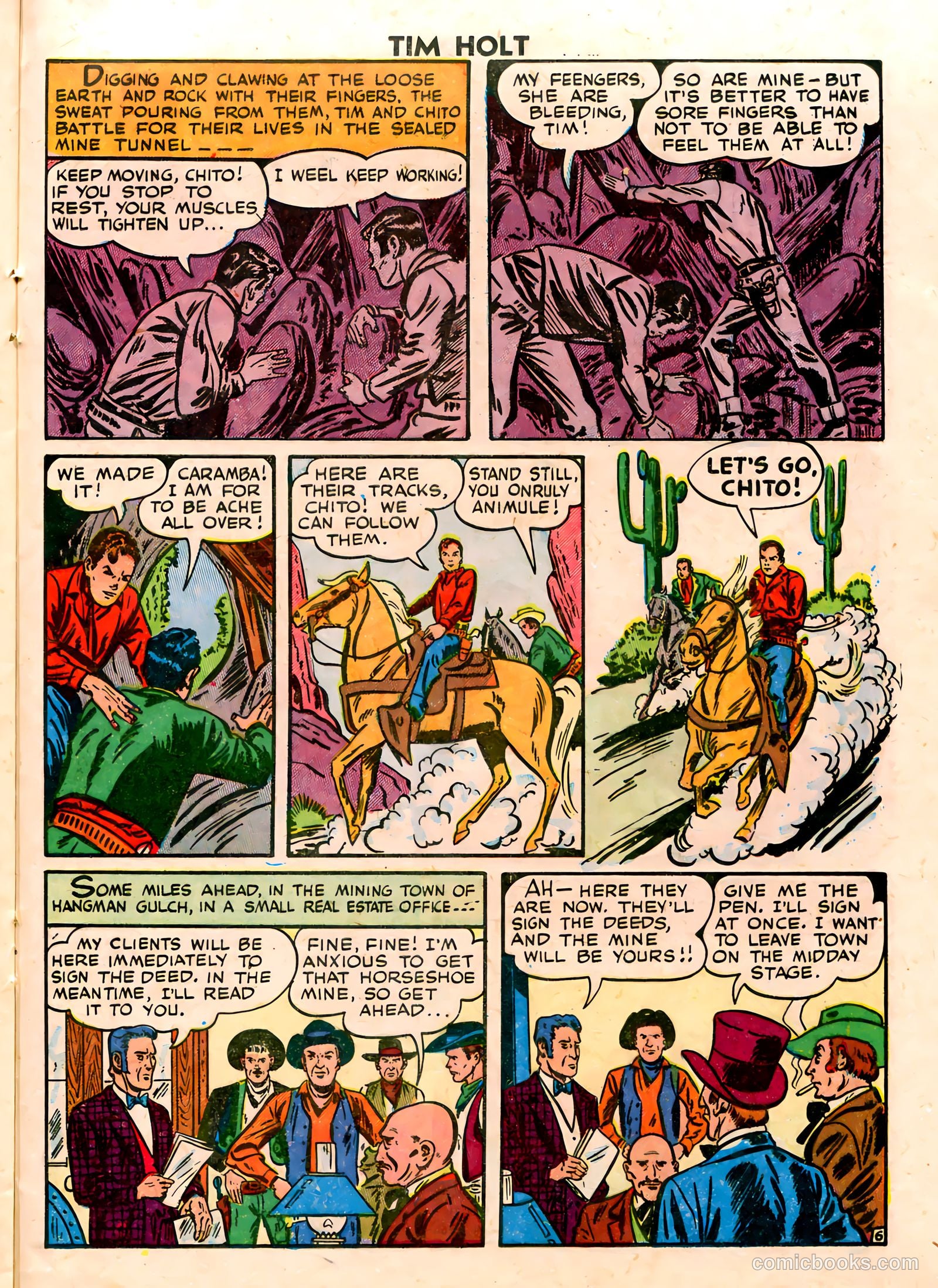 Tim Holt #9 (1949) — page 23 of 36