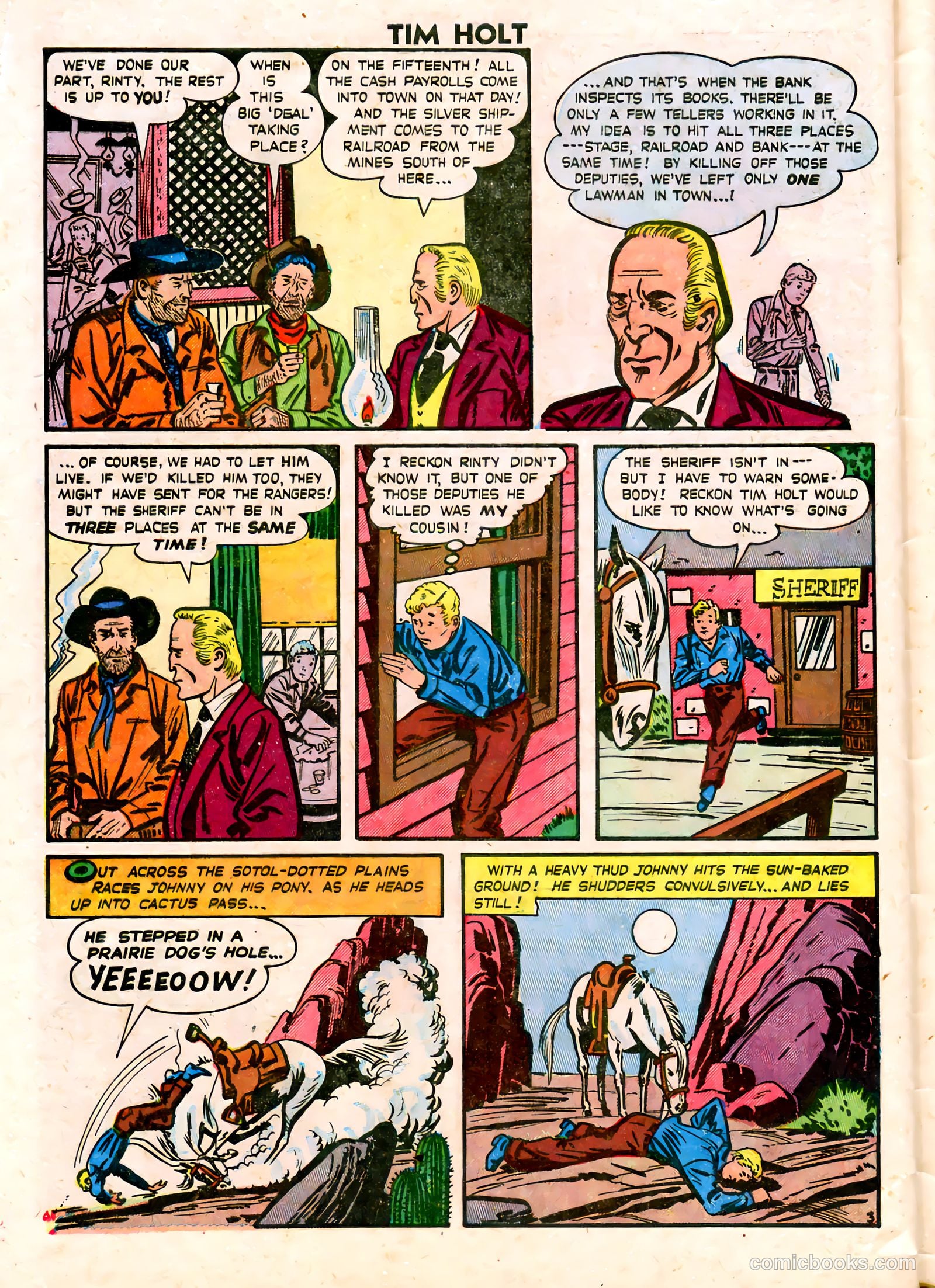 Tim Holt #9 (1949) — page 30 of 36