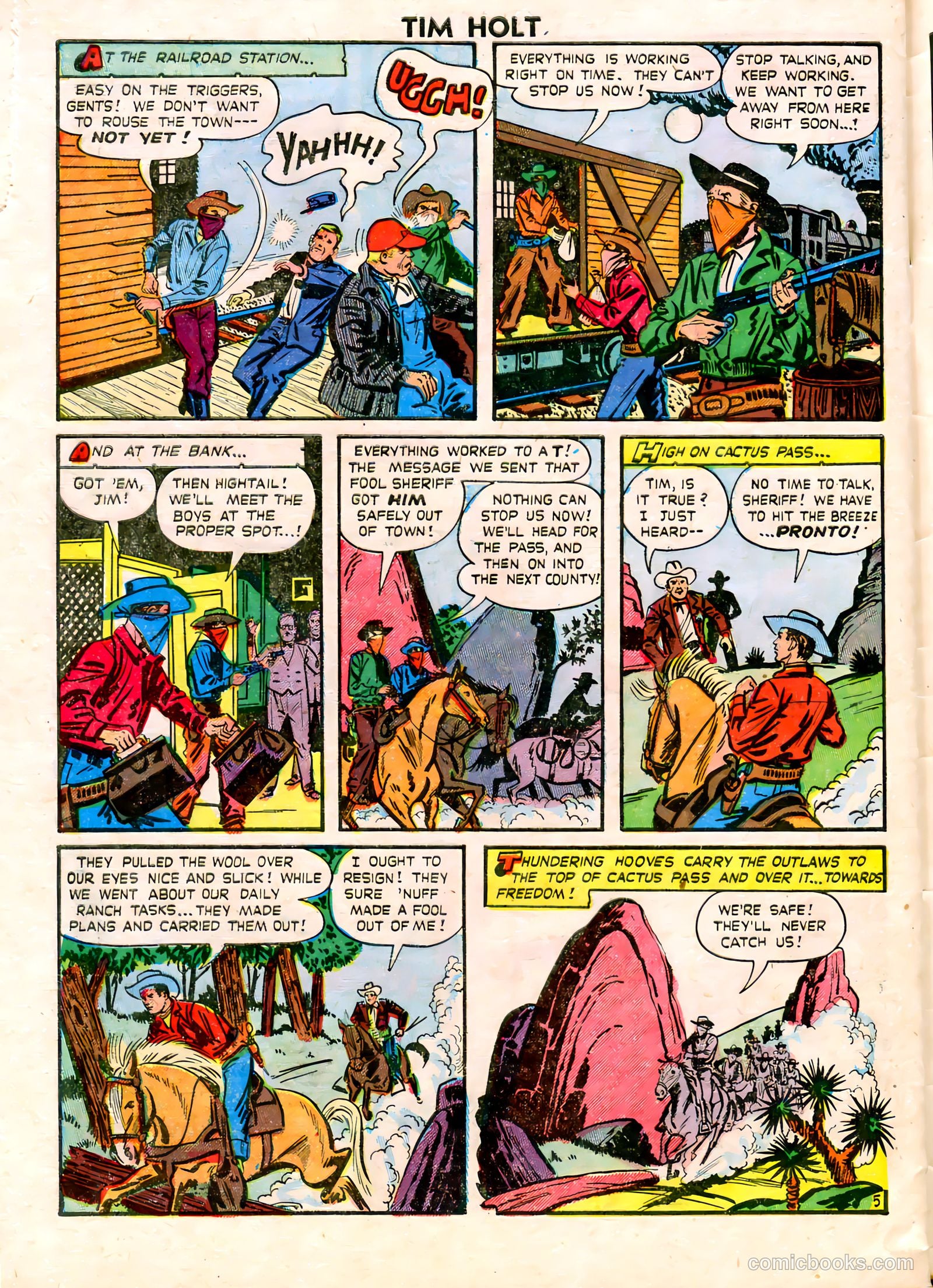 Tim Holt #9 (1949) — page 32 of 36