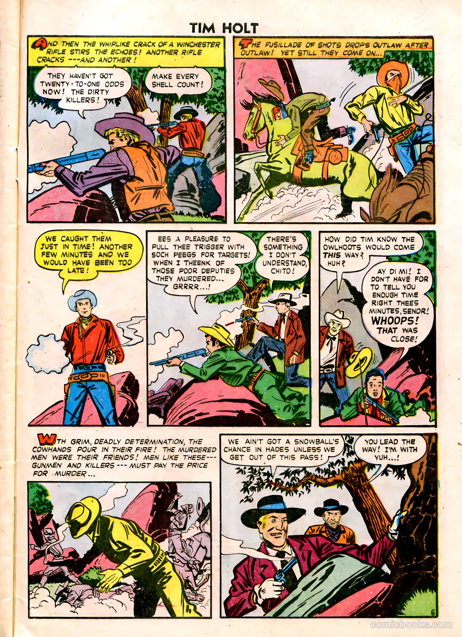 Tim Holt #9 (1949) — page 33 of 36