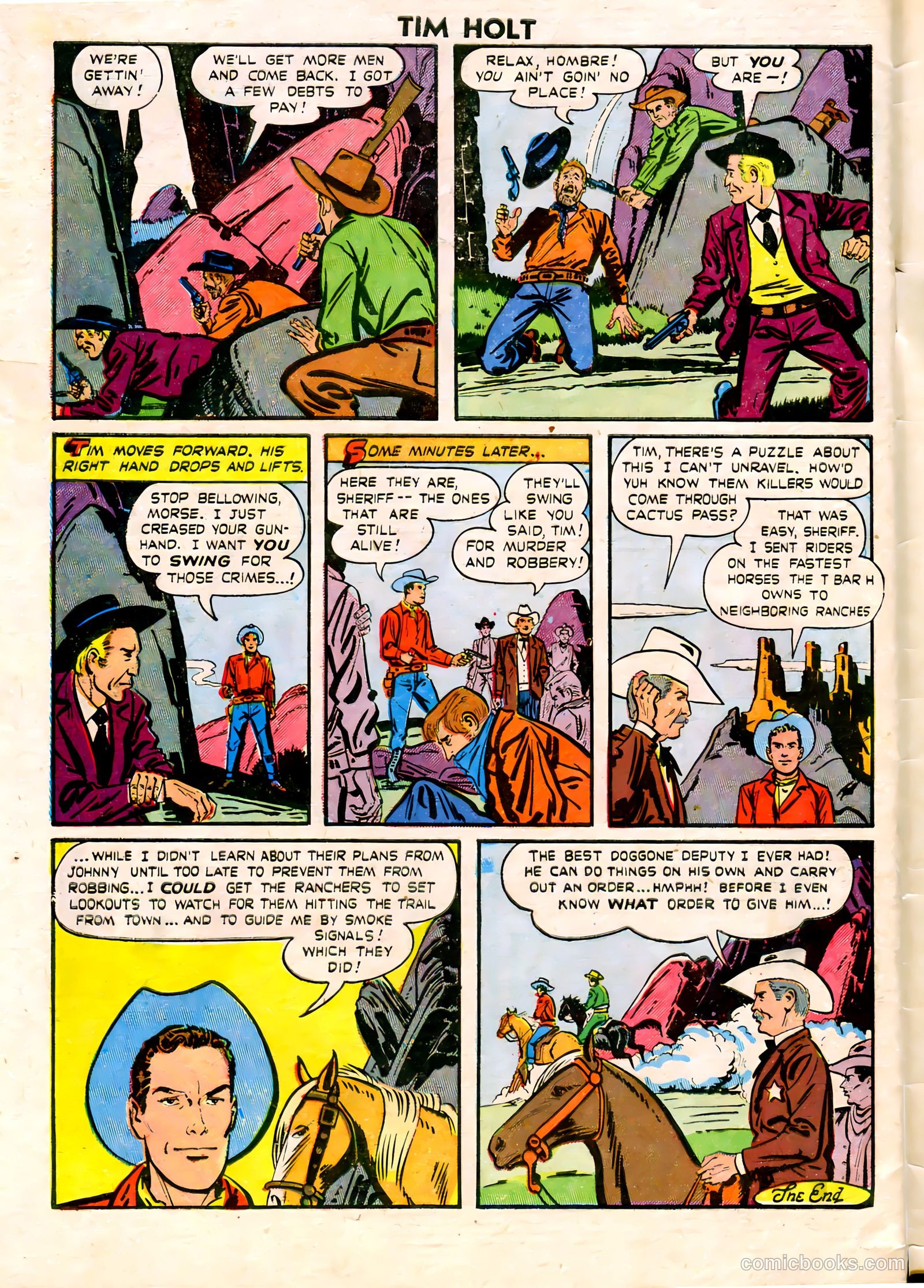 Tim Holt #9 (1949) — page 34 of 36