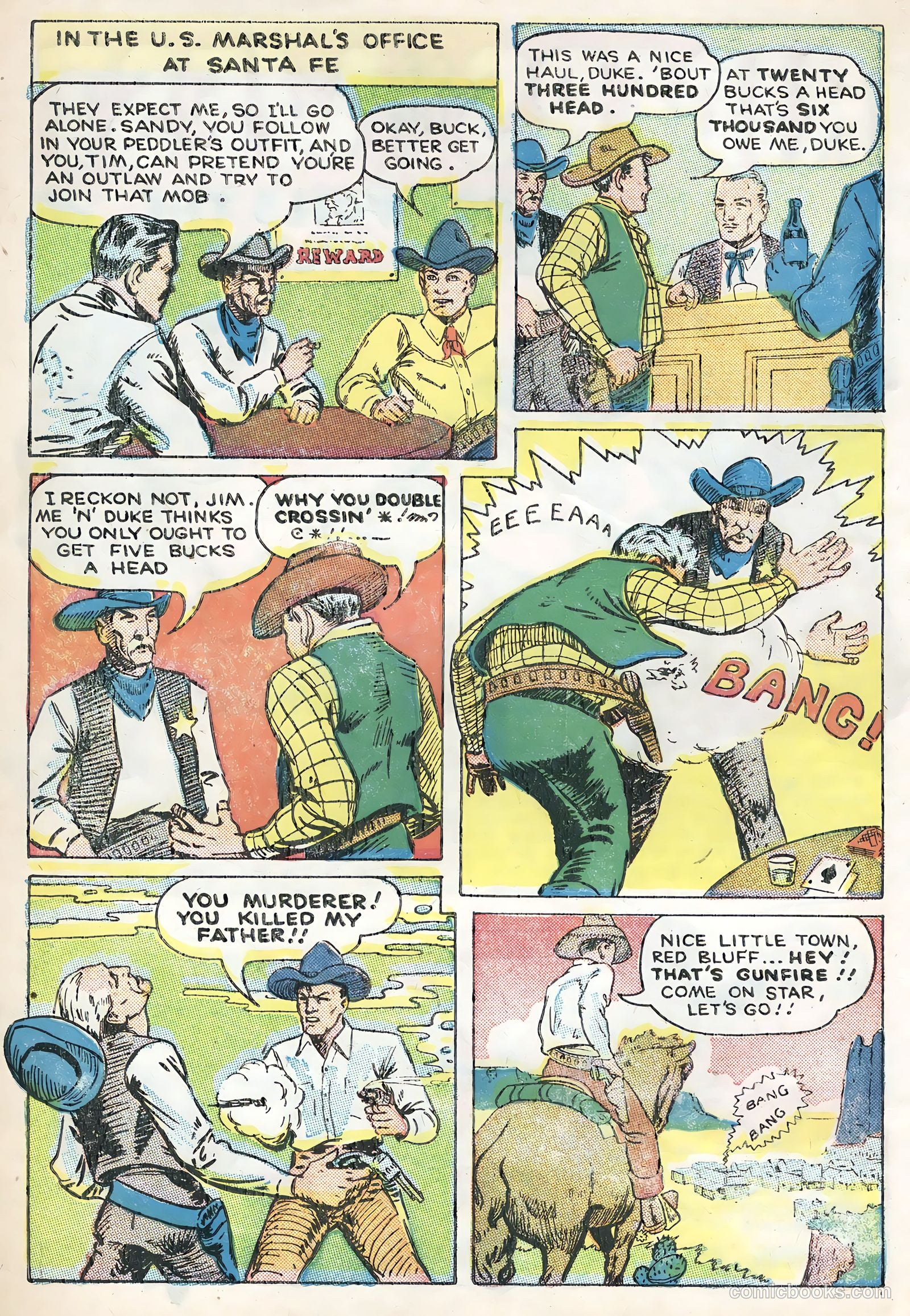 Tim McCoy #16 (1948) — page 4 of 36