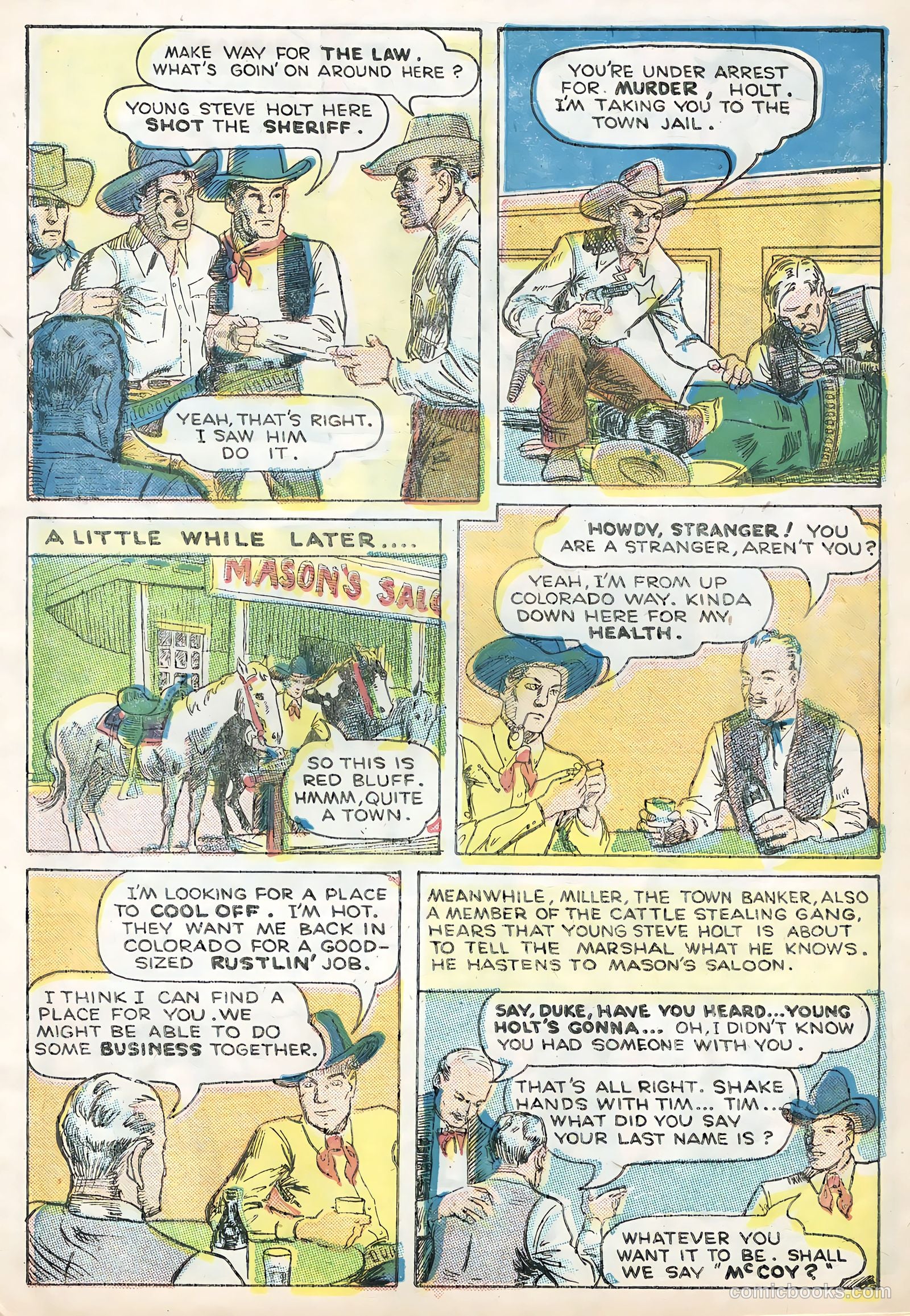 Tim McCoy #16 (1948) — page 5 of 36