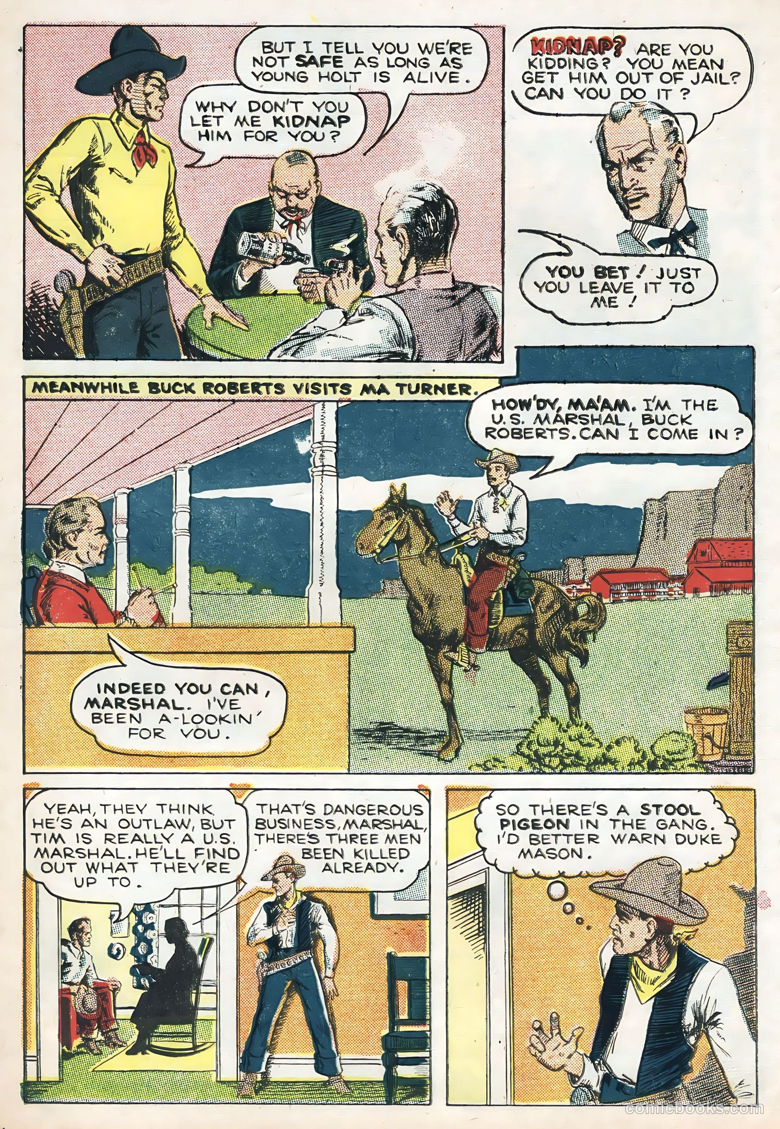 Tim McCoy #16 (1948) — page 6 of 36