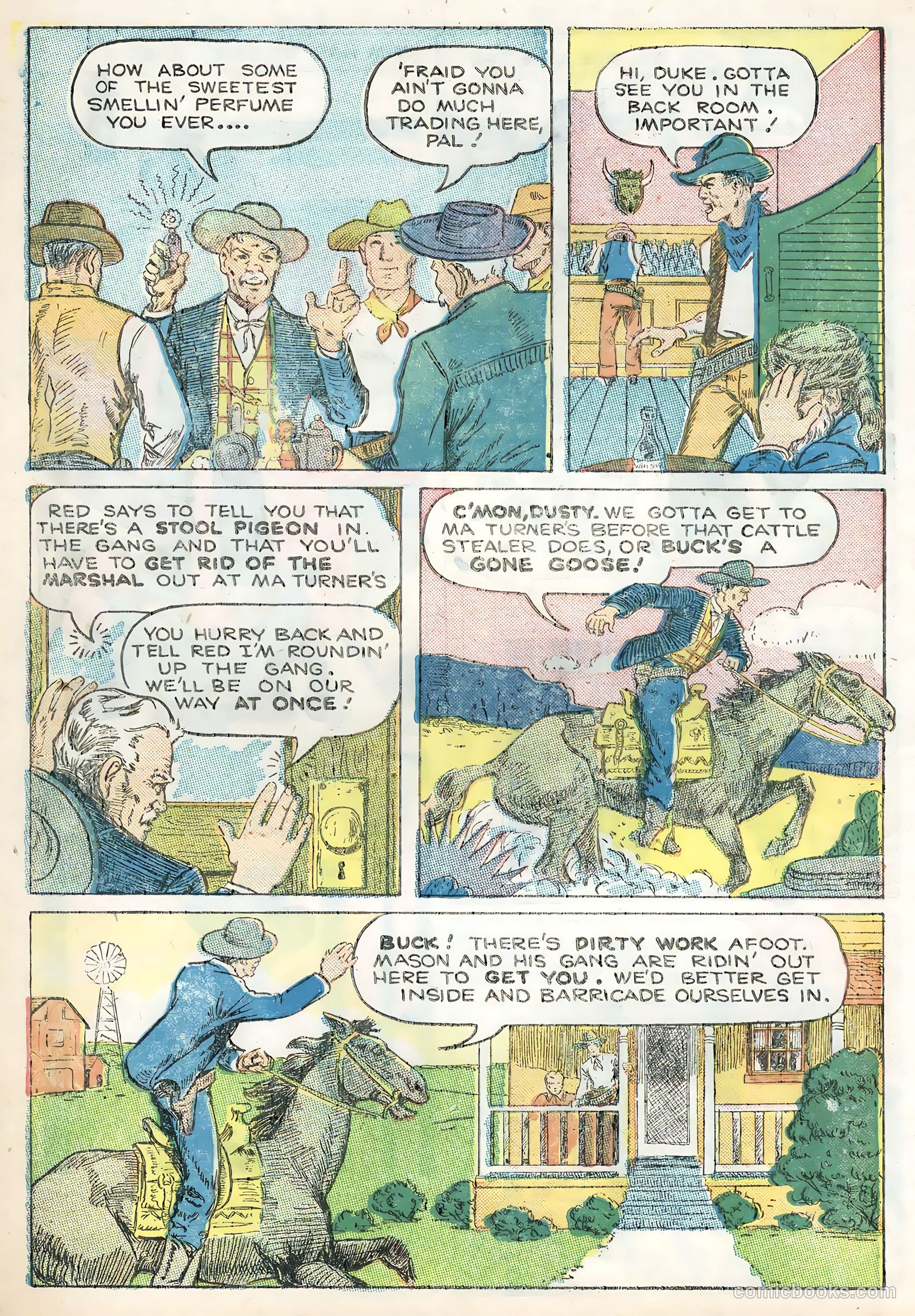 Tim McCoy #16 (1948) — page 8 of 36