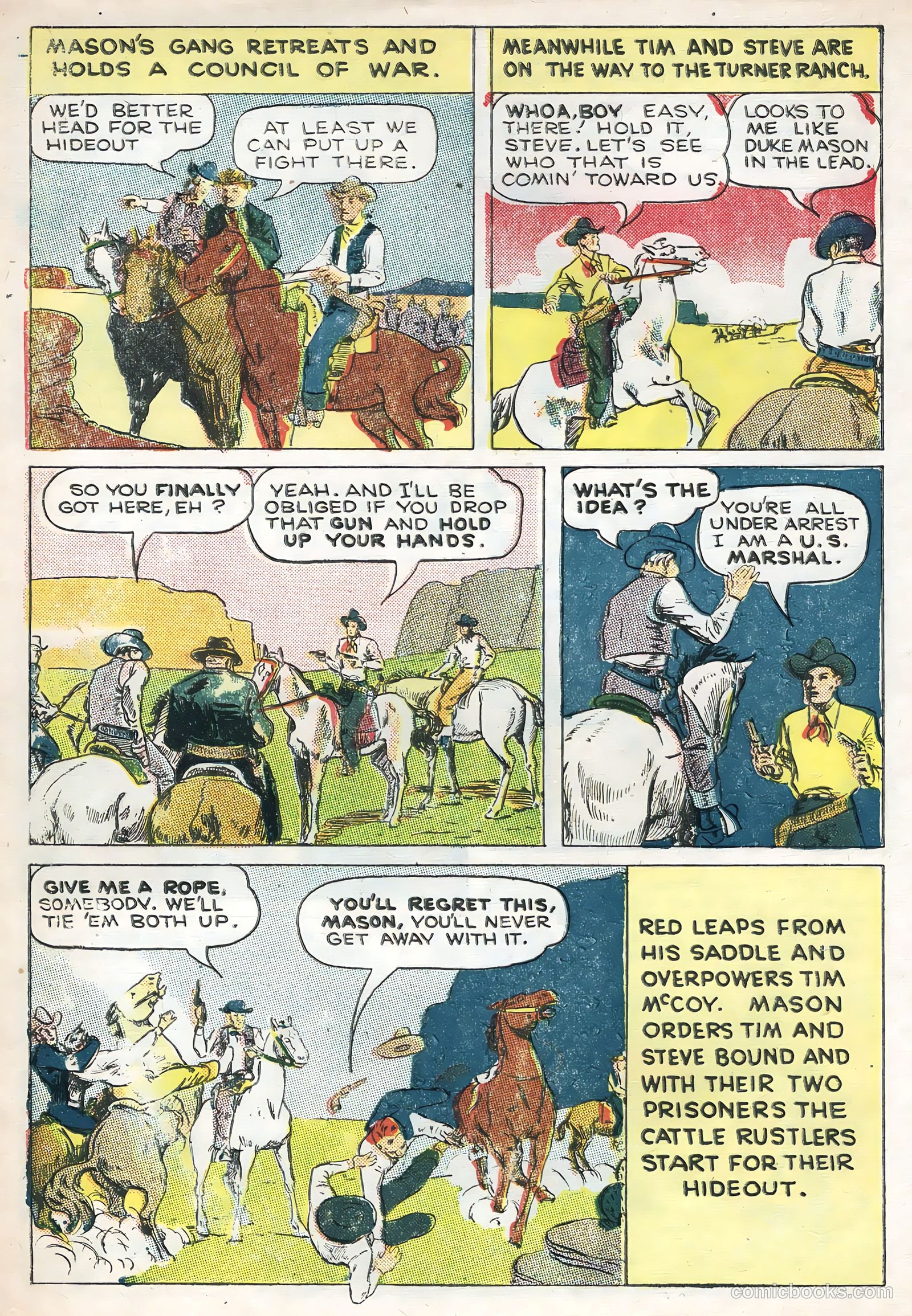 Tim McCoy #16 (1948) — page 10 of 36