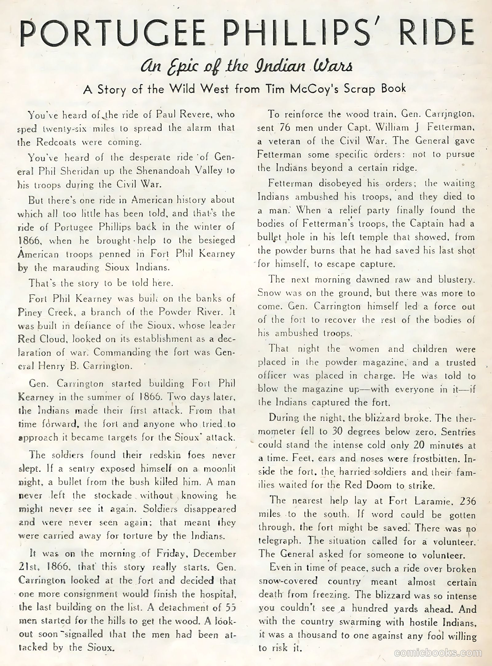 Tim McCoy #16 (1948) — page 19 of 36