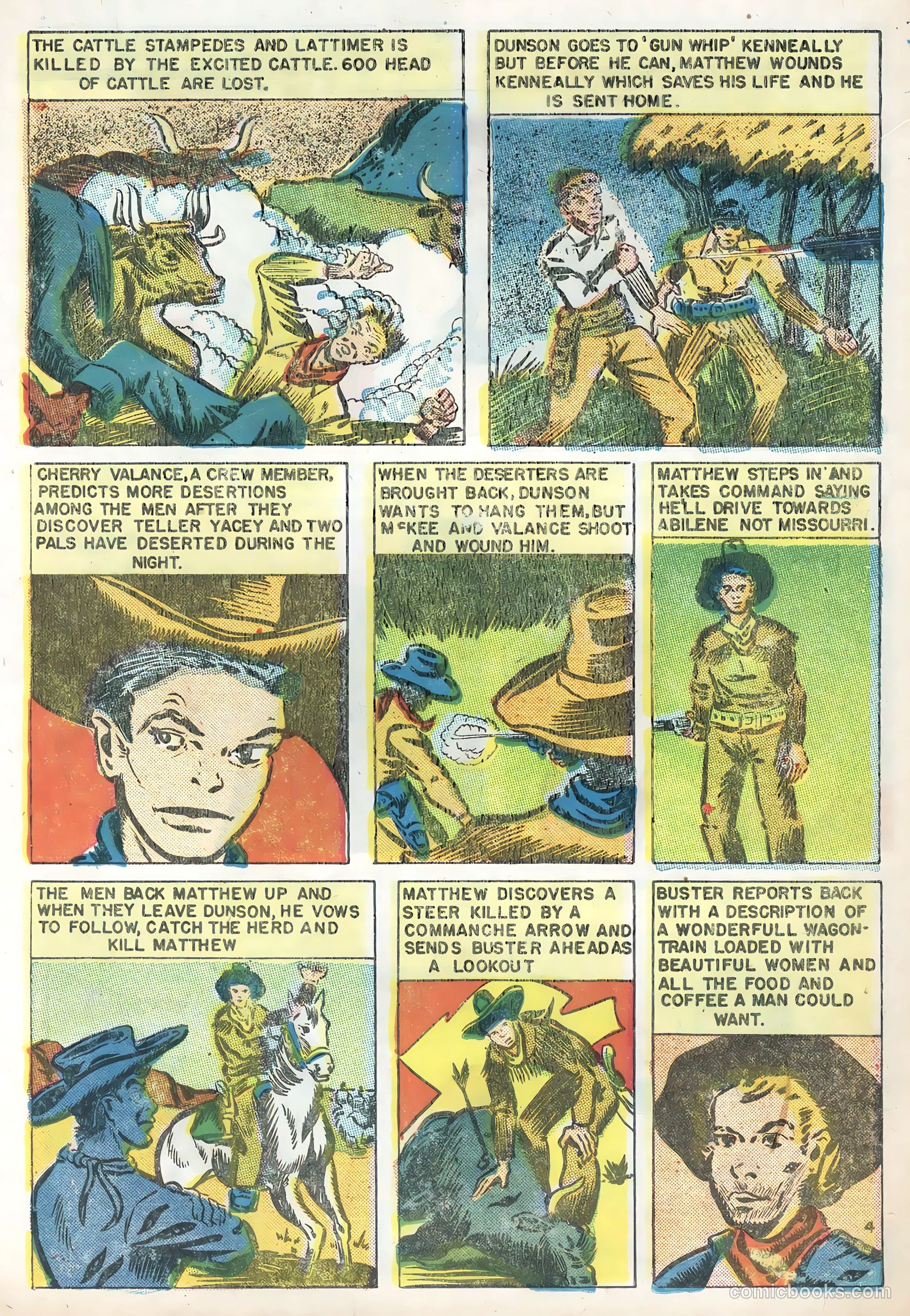 Tim McCoy #16 (1948) — page 25 of 36
