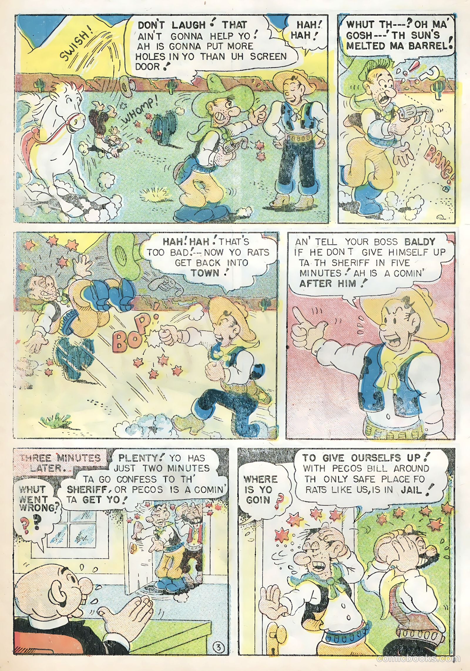 Tim McCoy #16 (1948) — page 32 of 36
