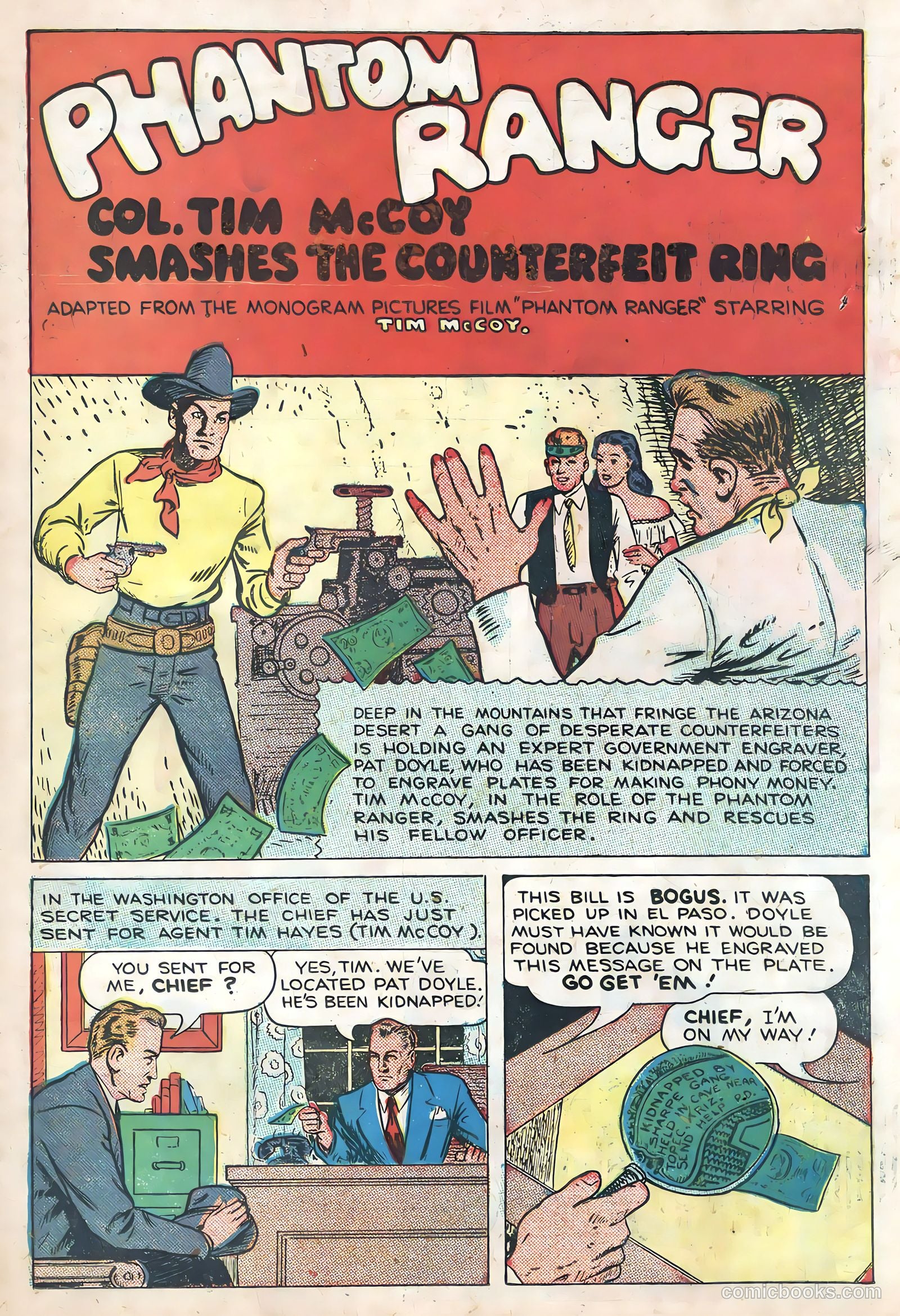 Tim McCoy #17 (1948) — page 3 of 35