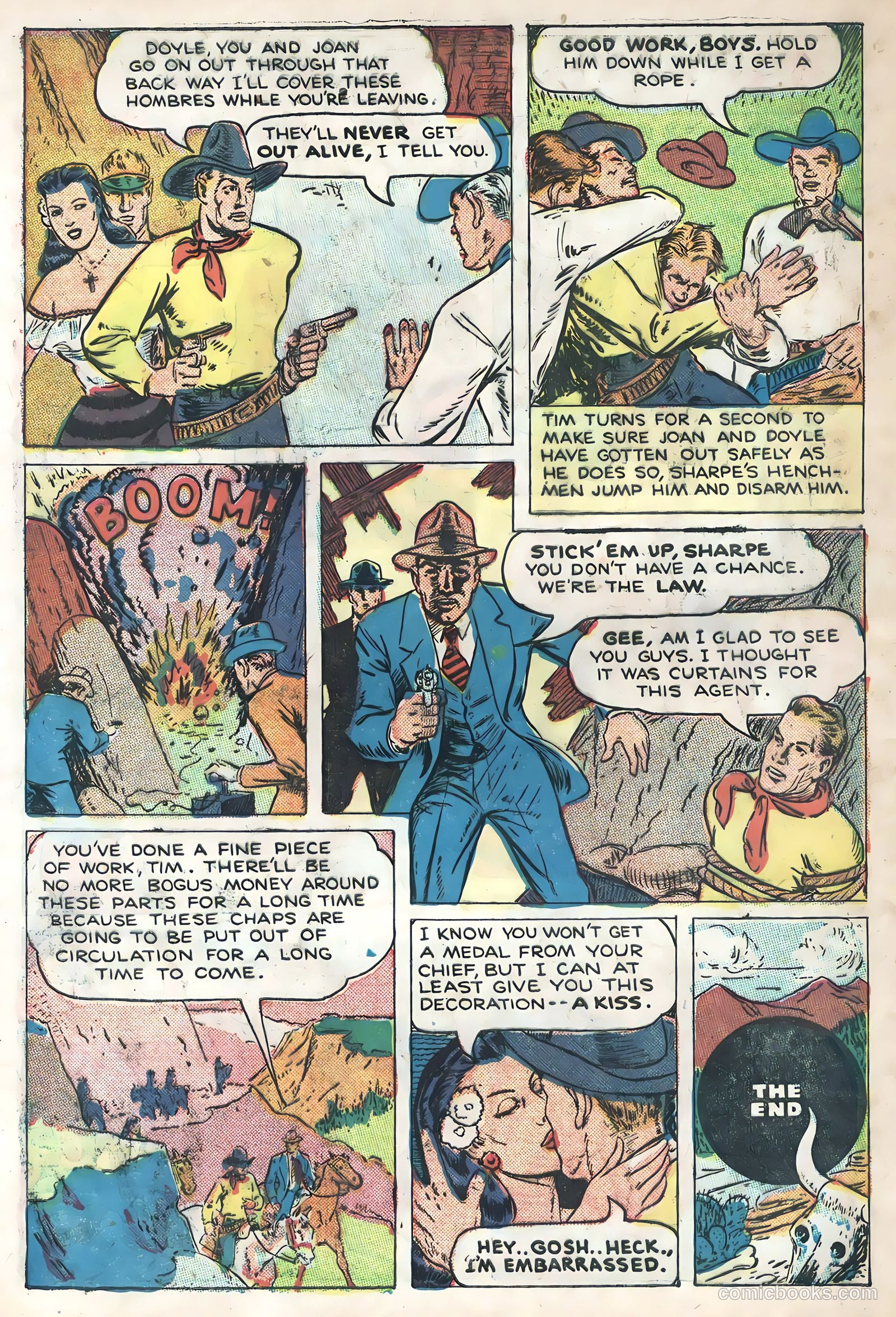 Tim McCoy #17 (1948) — page 12 of 35