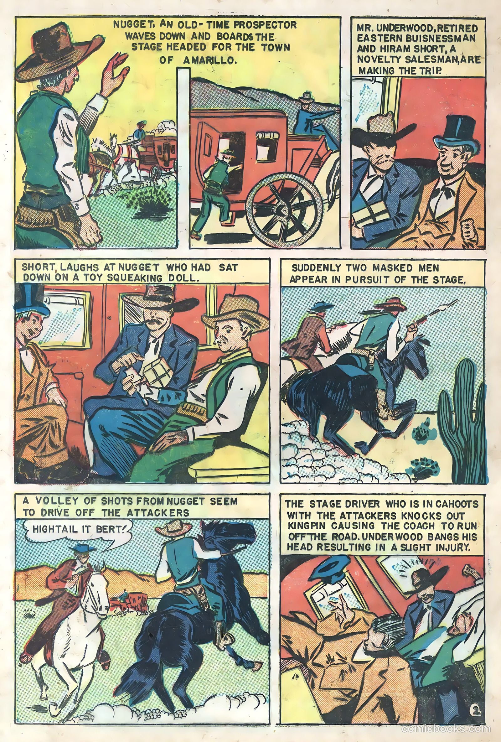 Tim McCoy #17 (1948) — page 28 of 35
