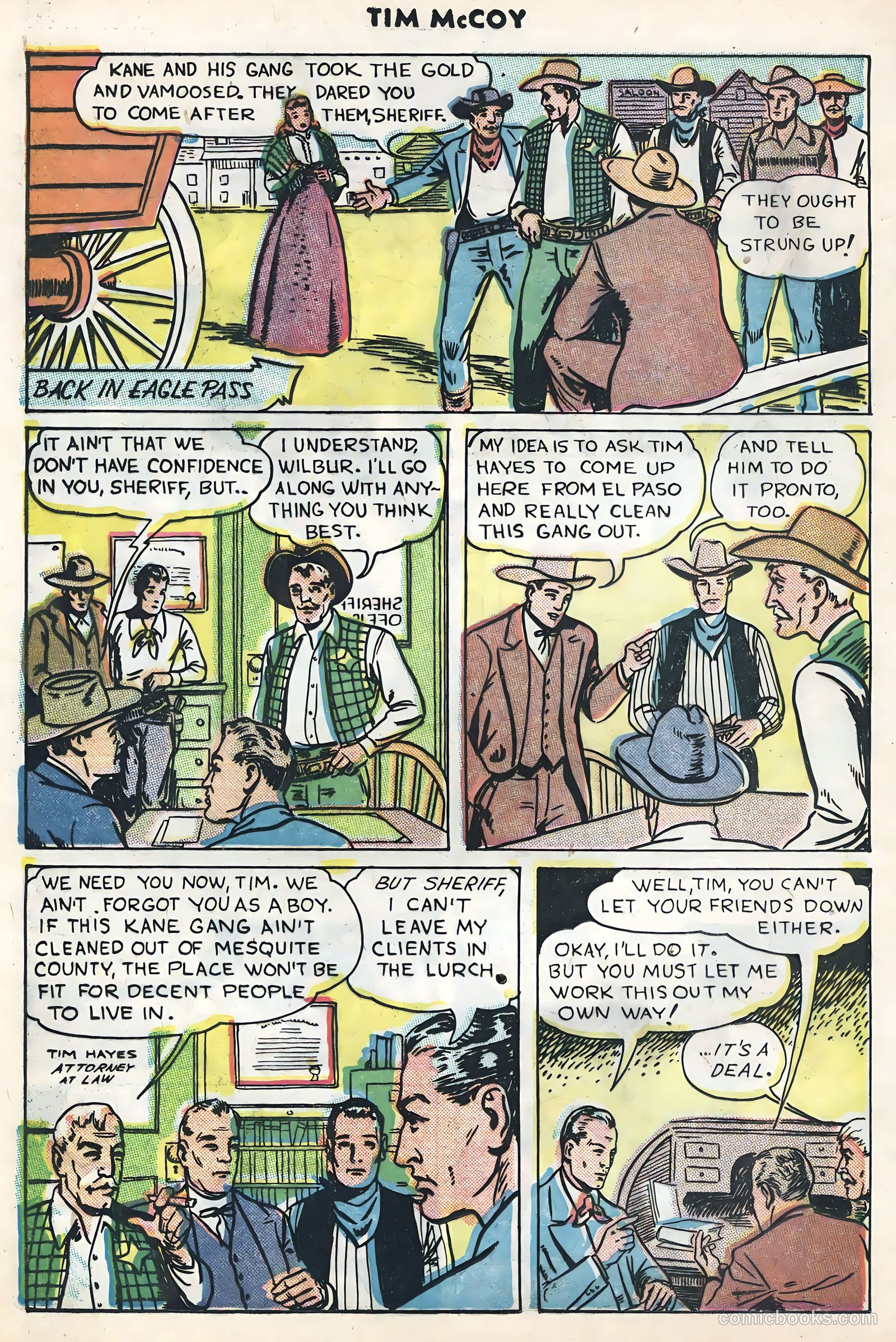 Tim McCoy #18 (1949) — page 4 of 36
