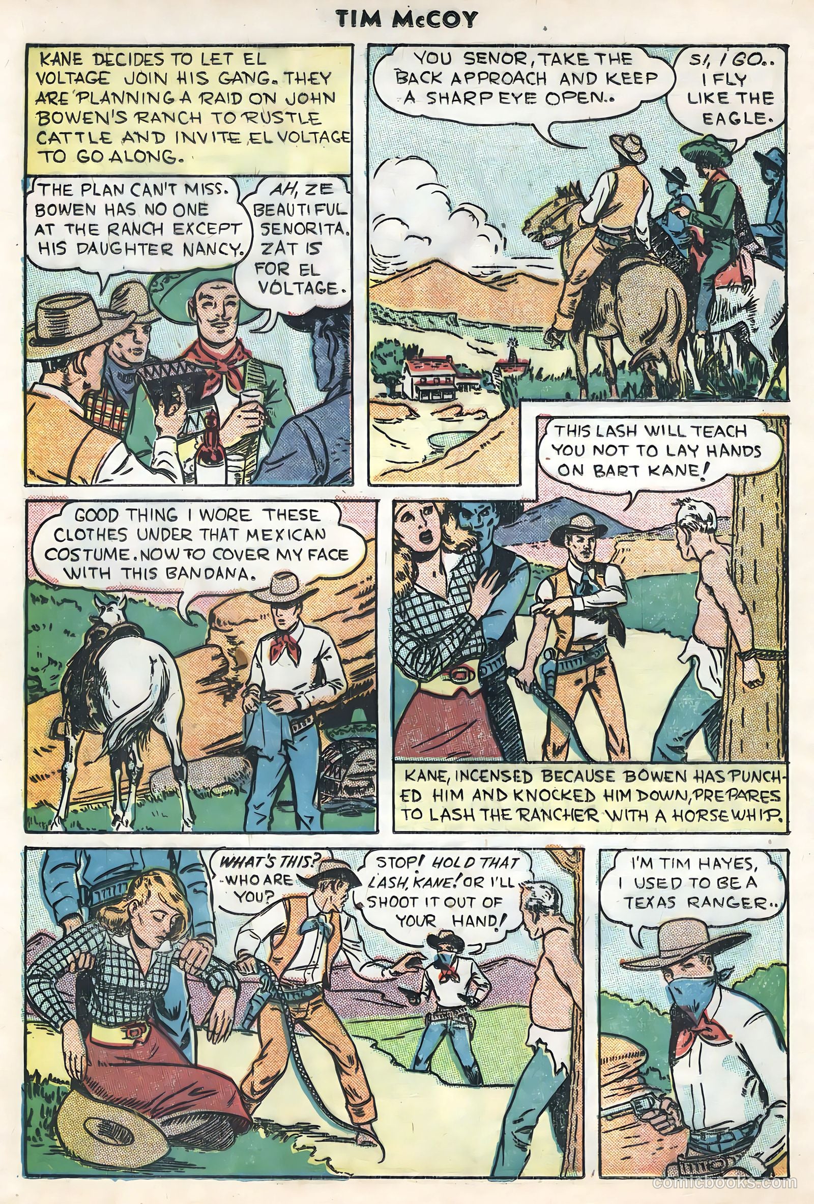 Tim McCoy #18 (1949) — page 6 of 36