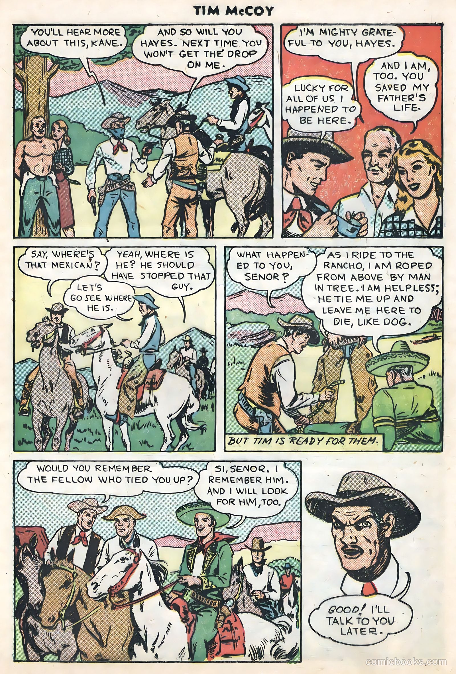 Tim McCoy #18 (1949) — page 7 of 36