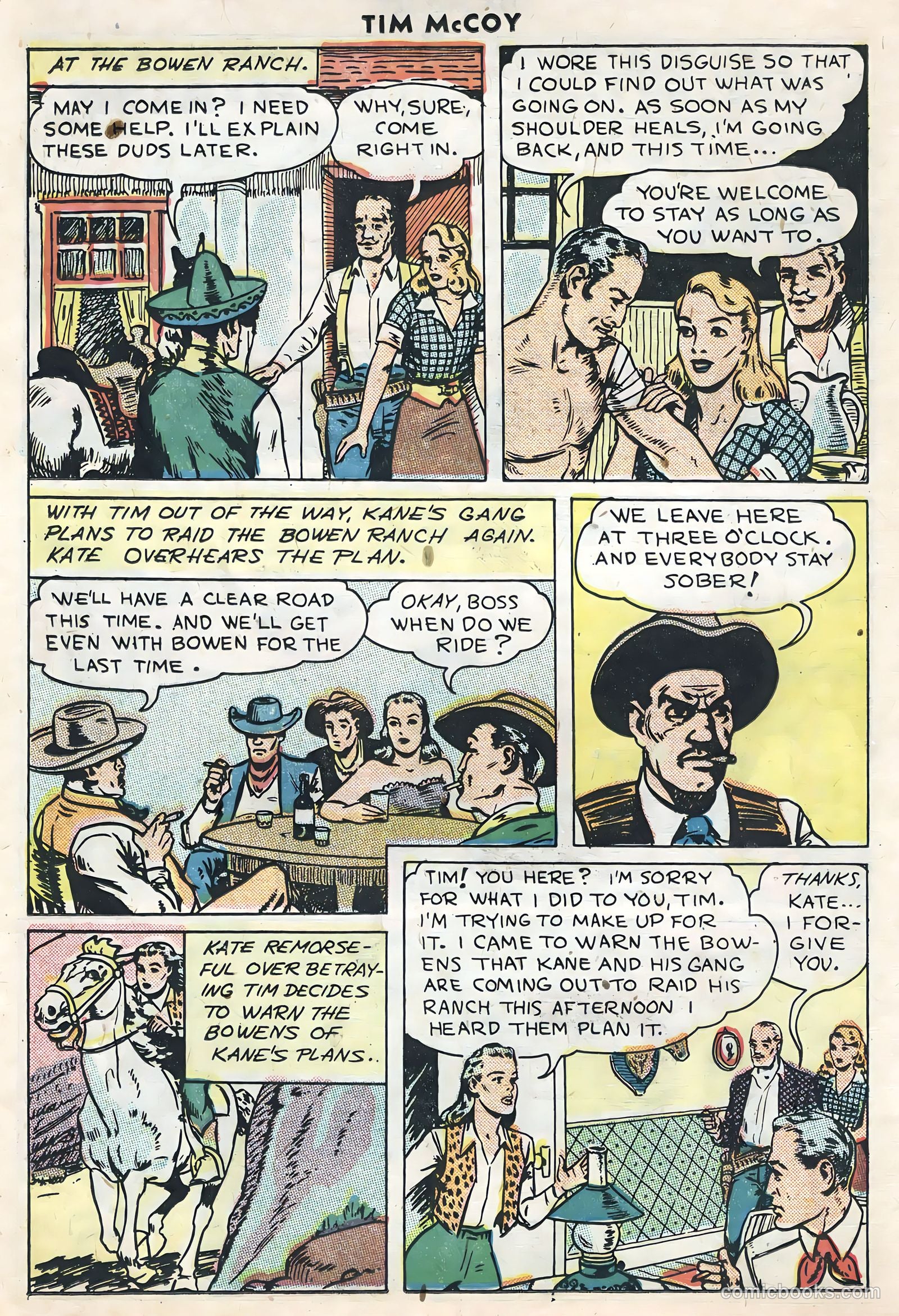 Tim McCoy #18 (1949) — page 10 of 36