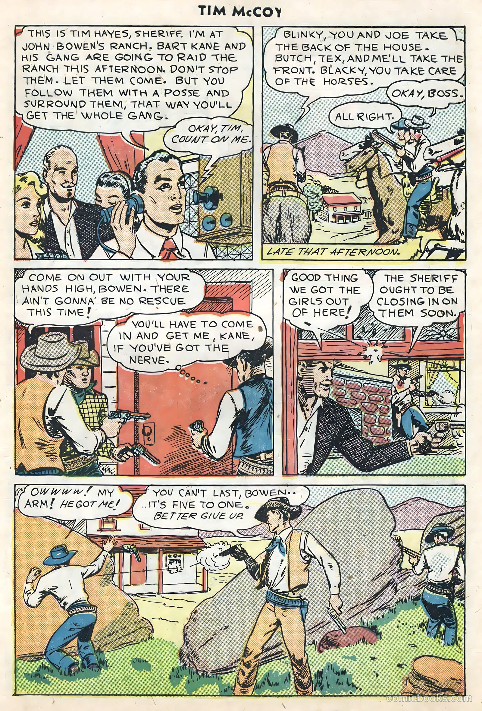 Tim McCoy #18 (1949) — page 11 of 36