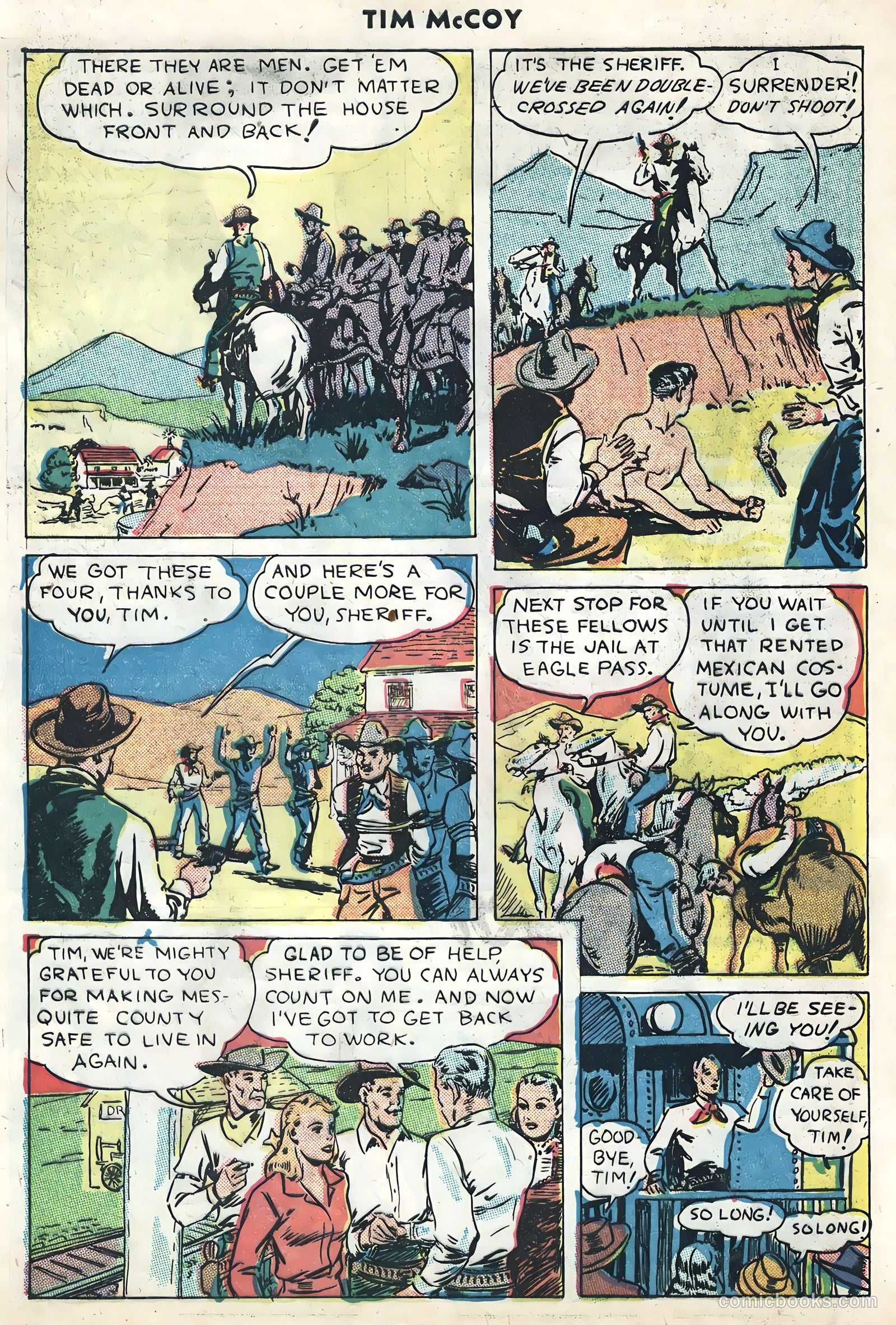 Tim McCoy #18 (1949) — page 12 of 36