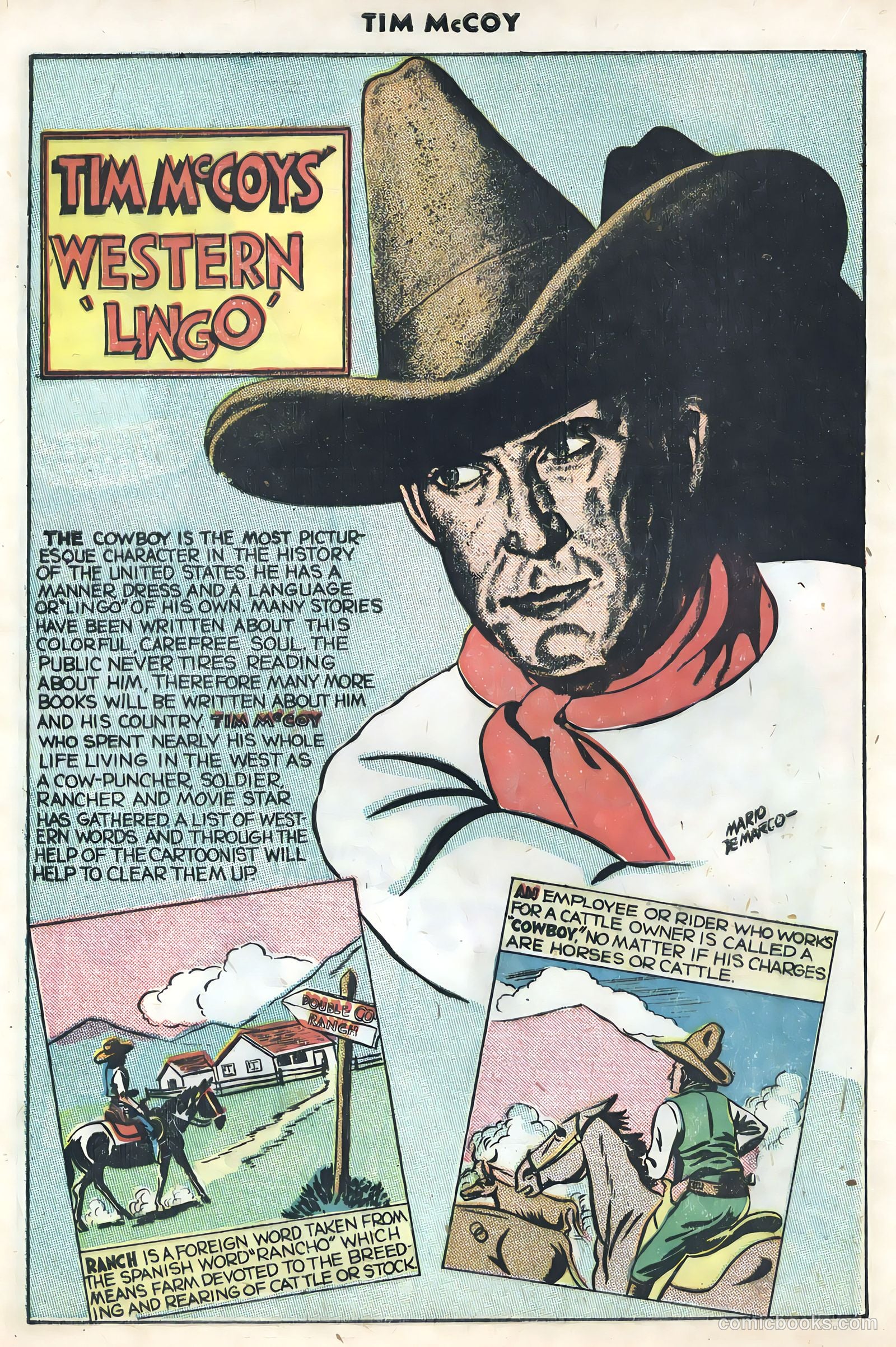 Tim McCoy #18 (1949) — page 14 of 36