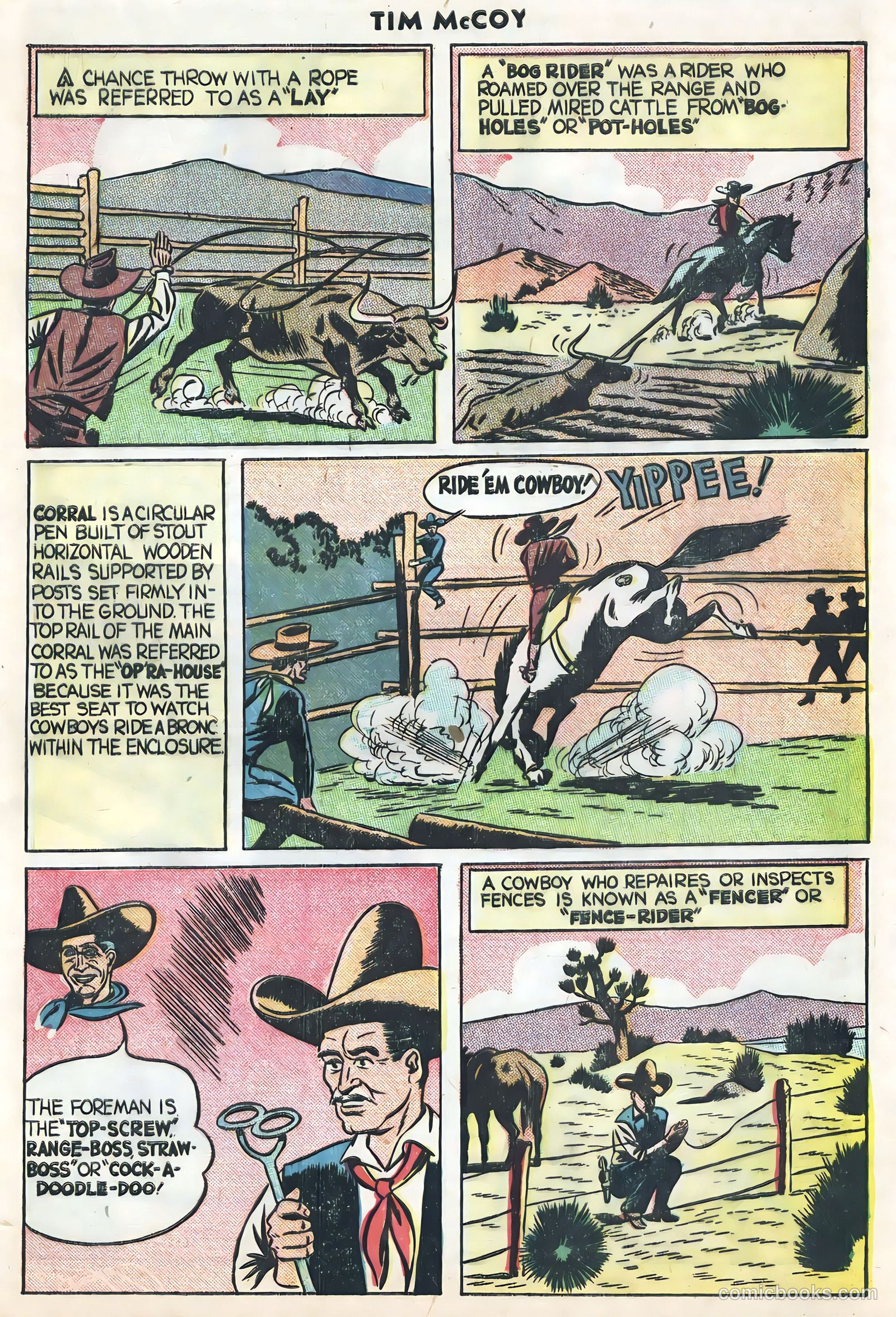 Tim McCoy #18 (1949) — page 15 of 36