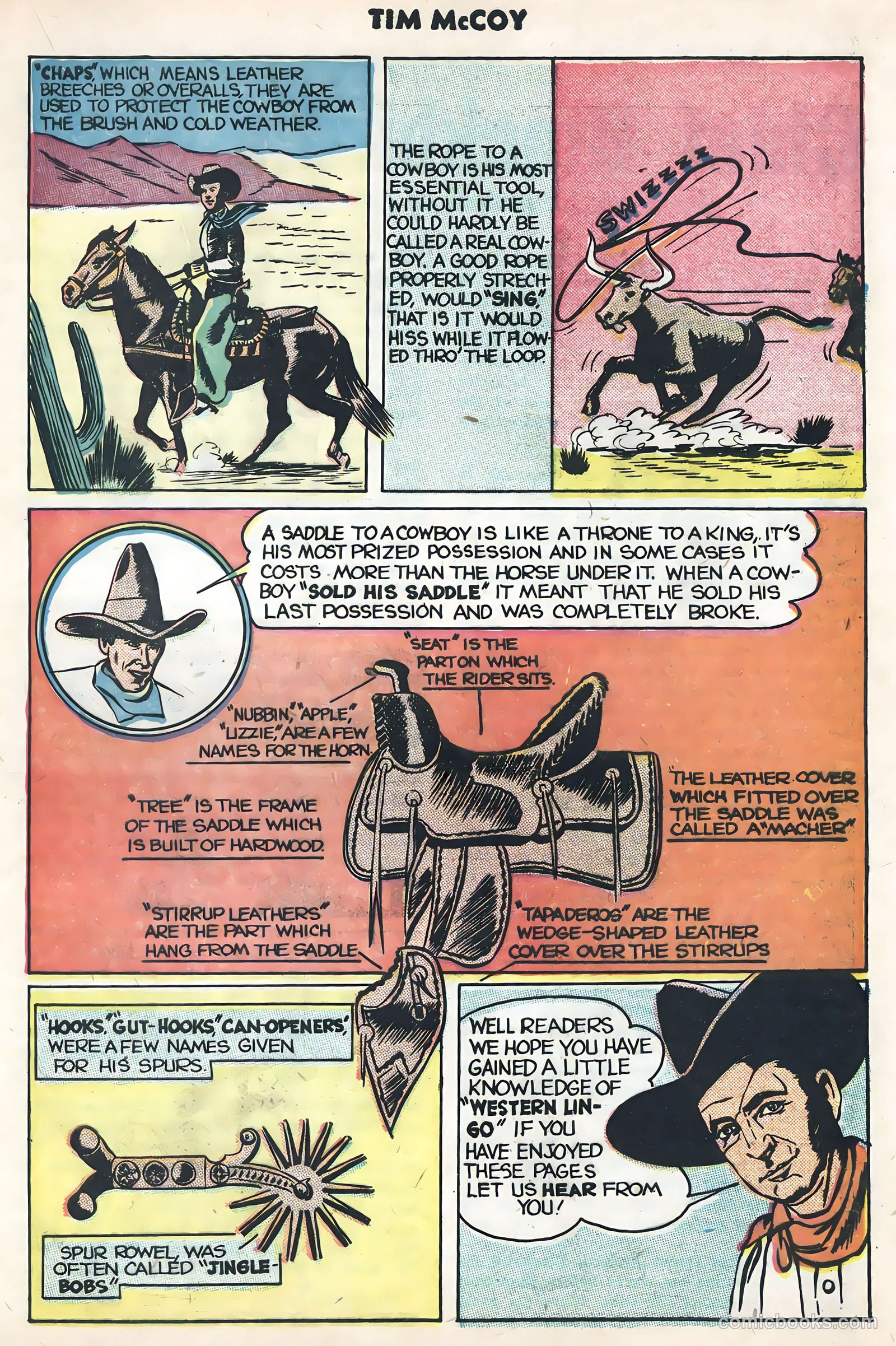 Tim McCoy #18 (1949) — page 17 of 36