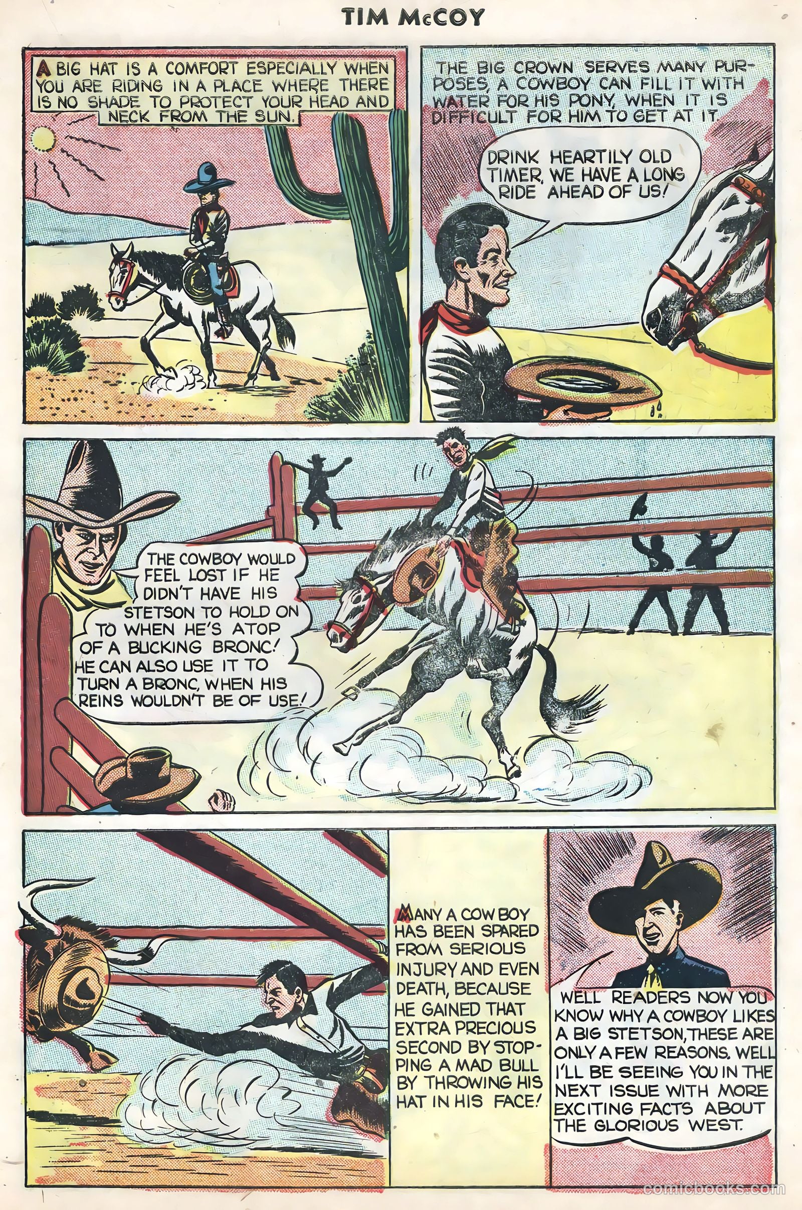 Tim McCoy #18 (1949) — page 21 of 36