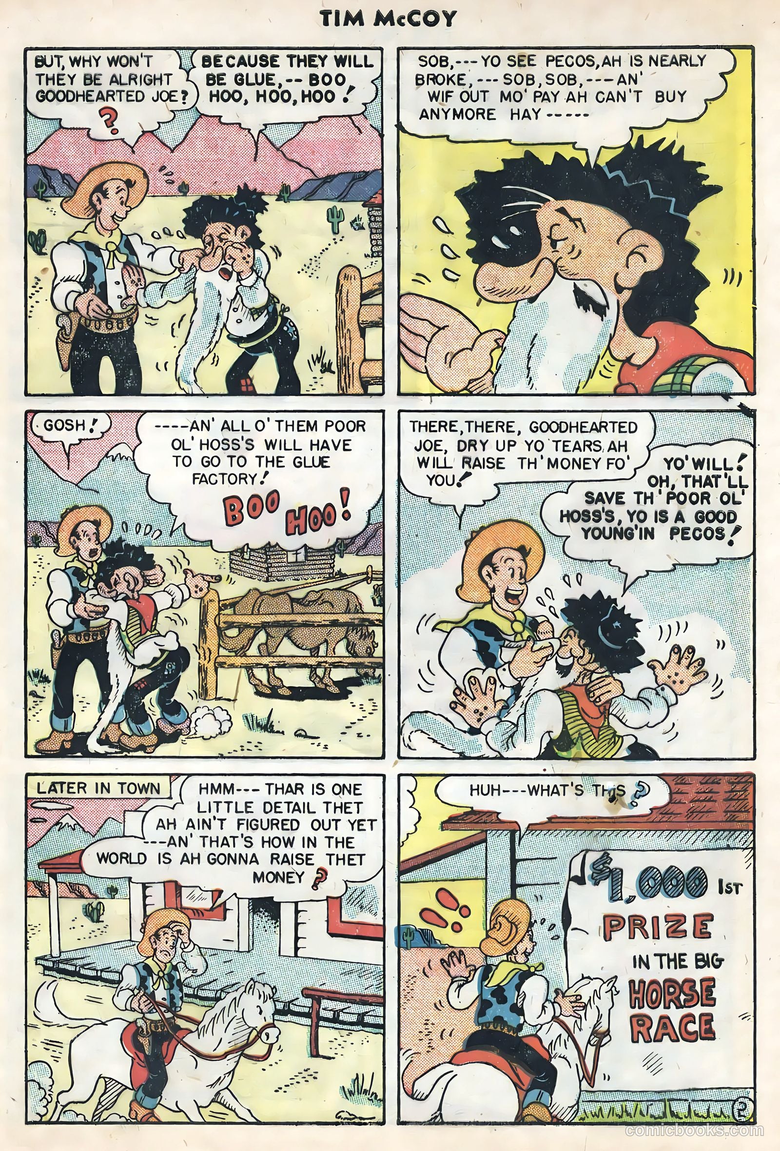 Tim McCoy #18 (1949) — page 23 of 36