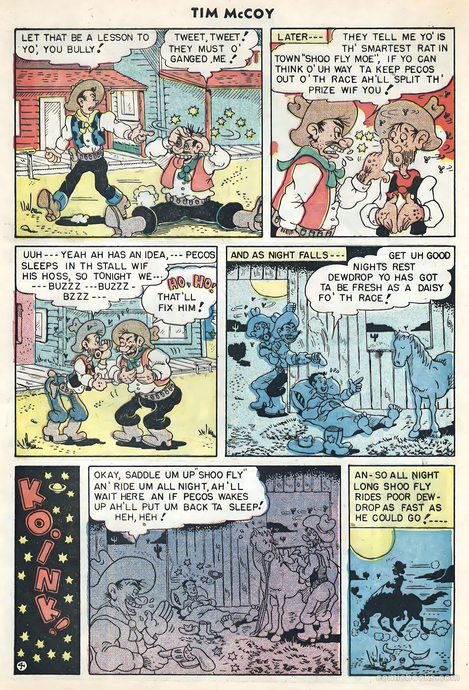 Tim McCoy #18 (1949) — page 25 of 36