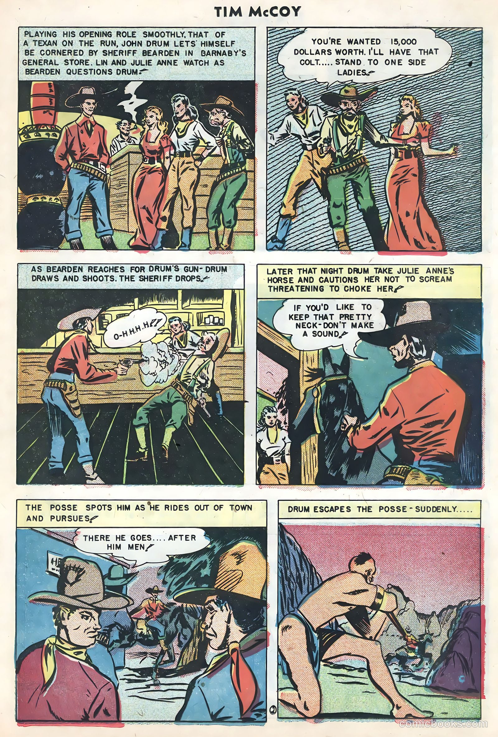 Tim McCoy #18 (1949) — page 29 of 36