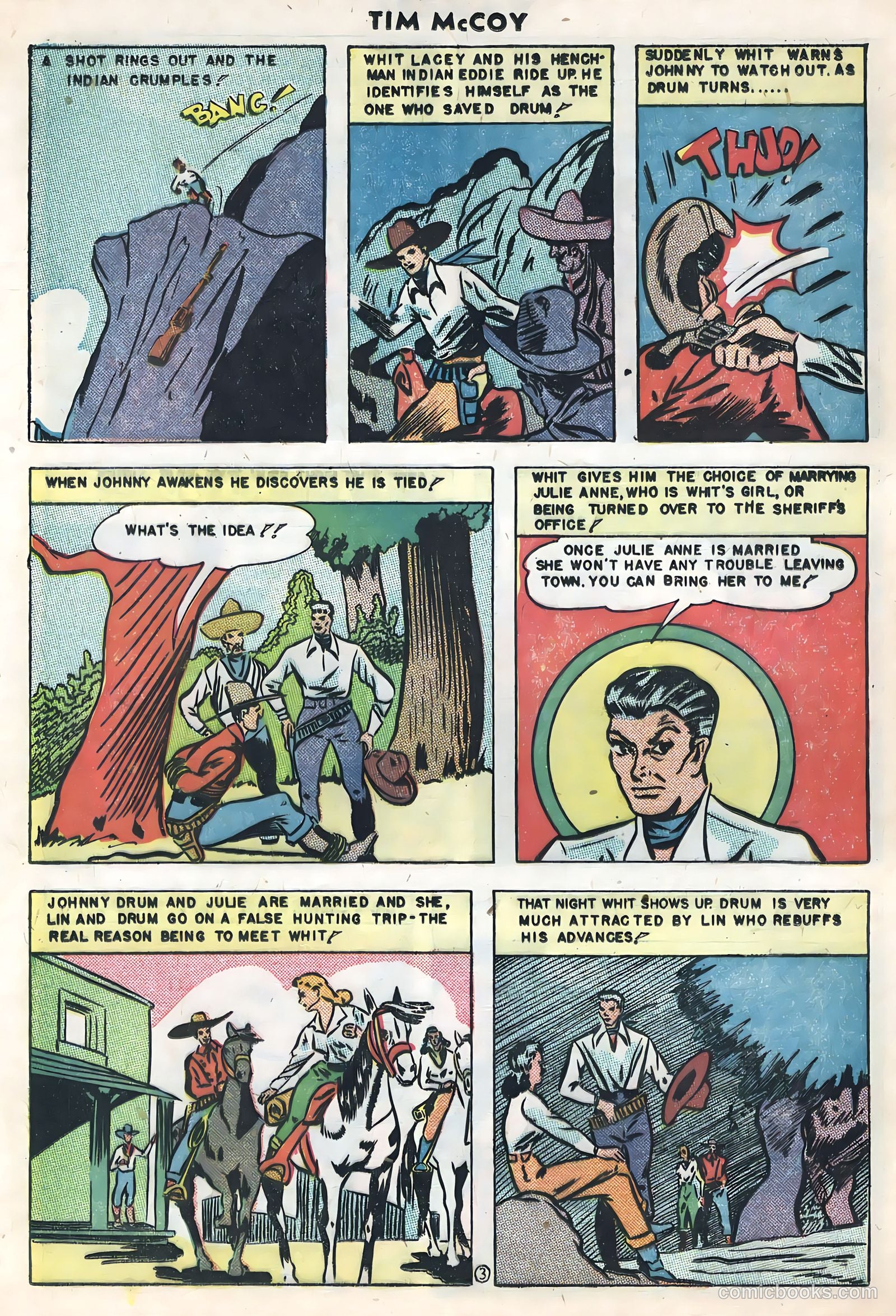 Tim McCoy #18 (1949) — page 30 of 36