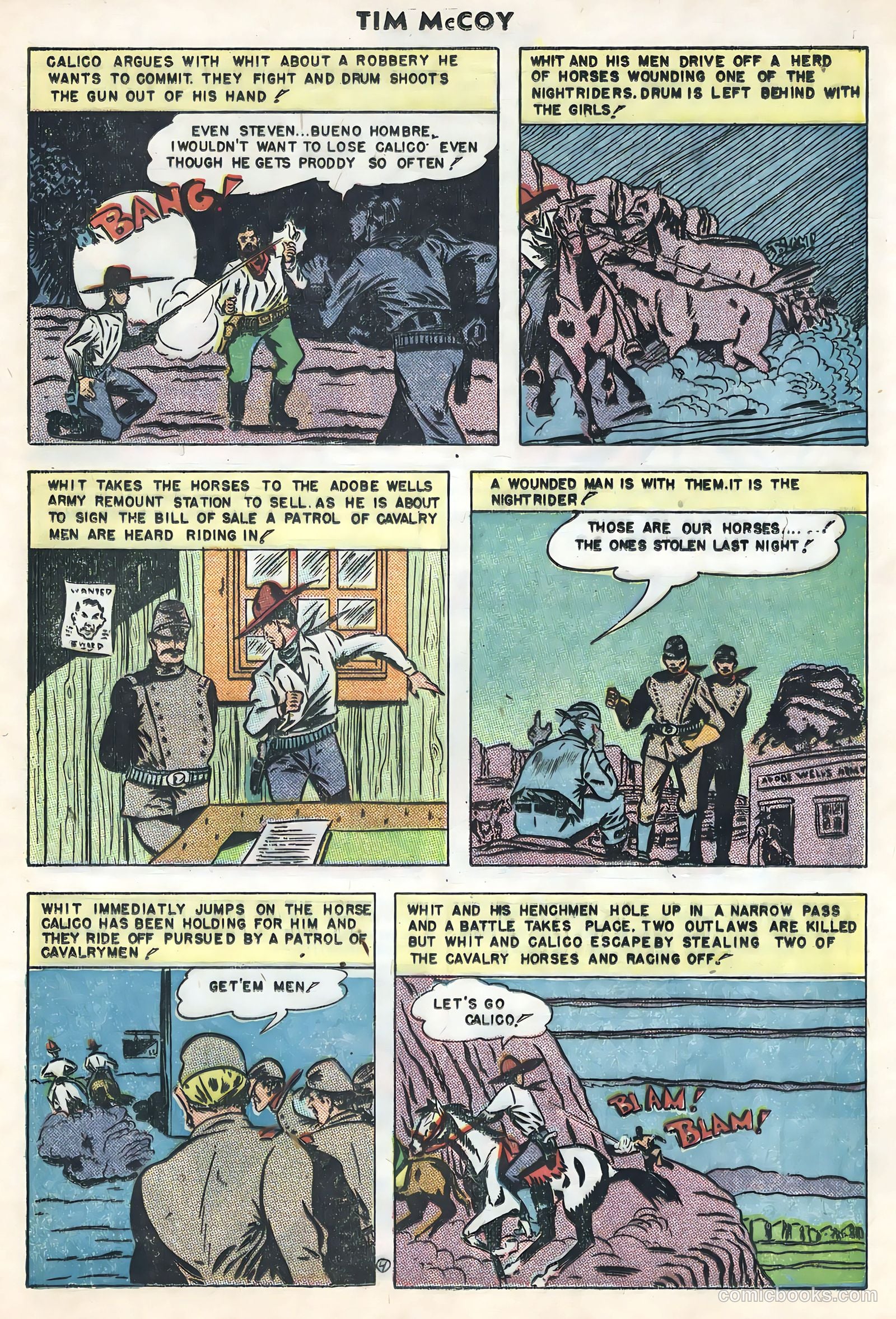 Tim McCoy #18 (1949) — page 31 of 36