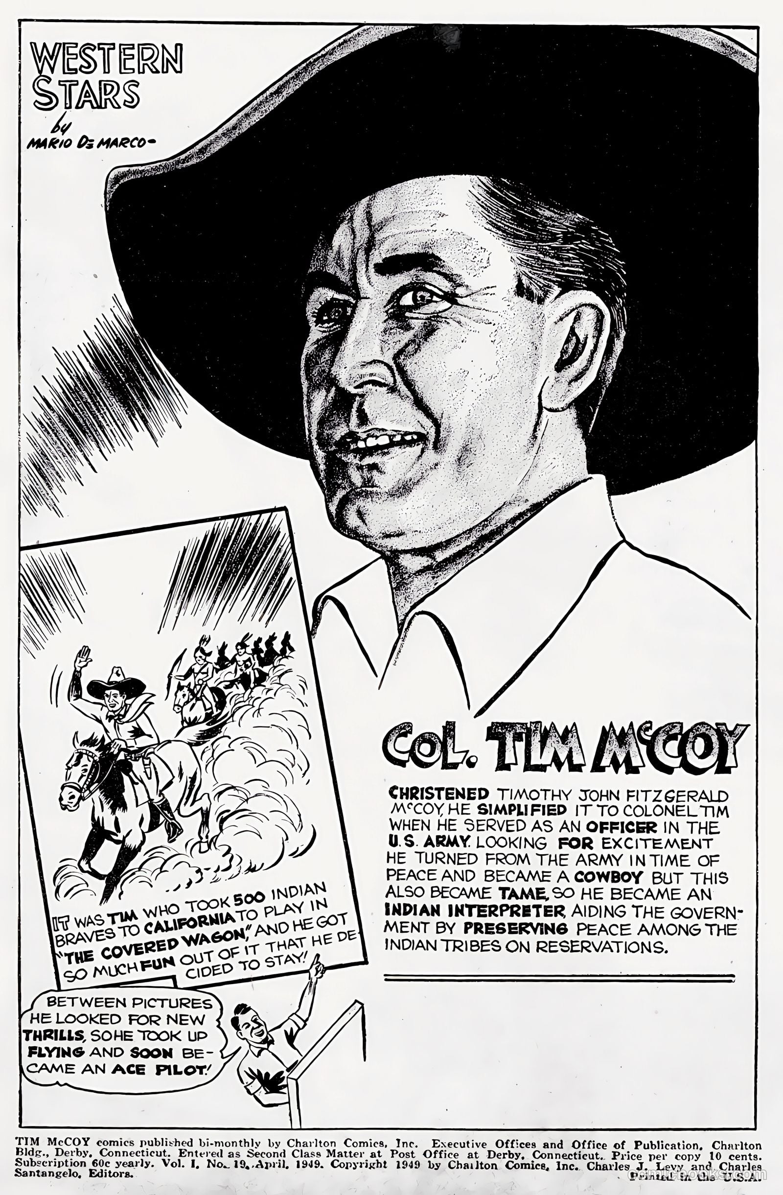 Tim McCoy #19 (1949) — page 2 of 36