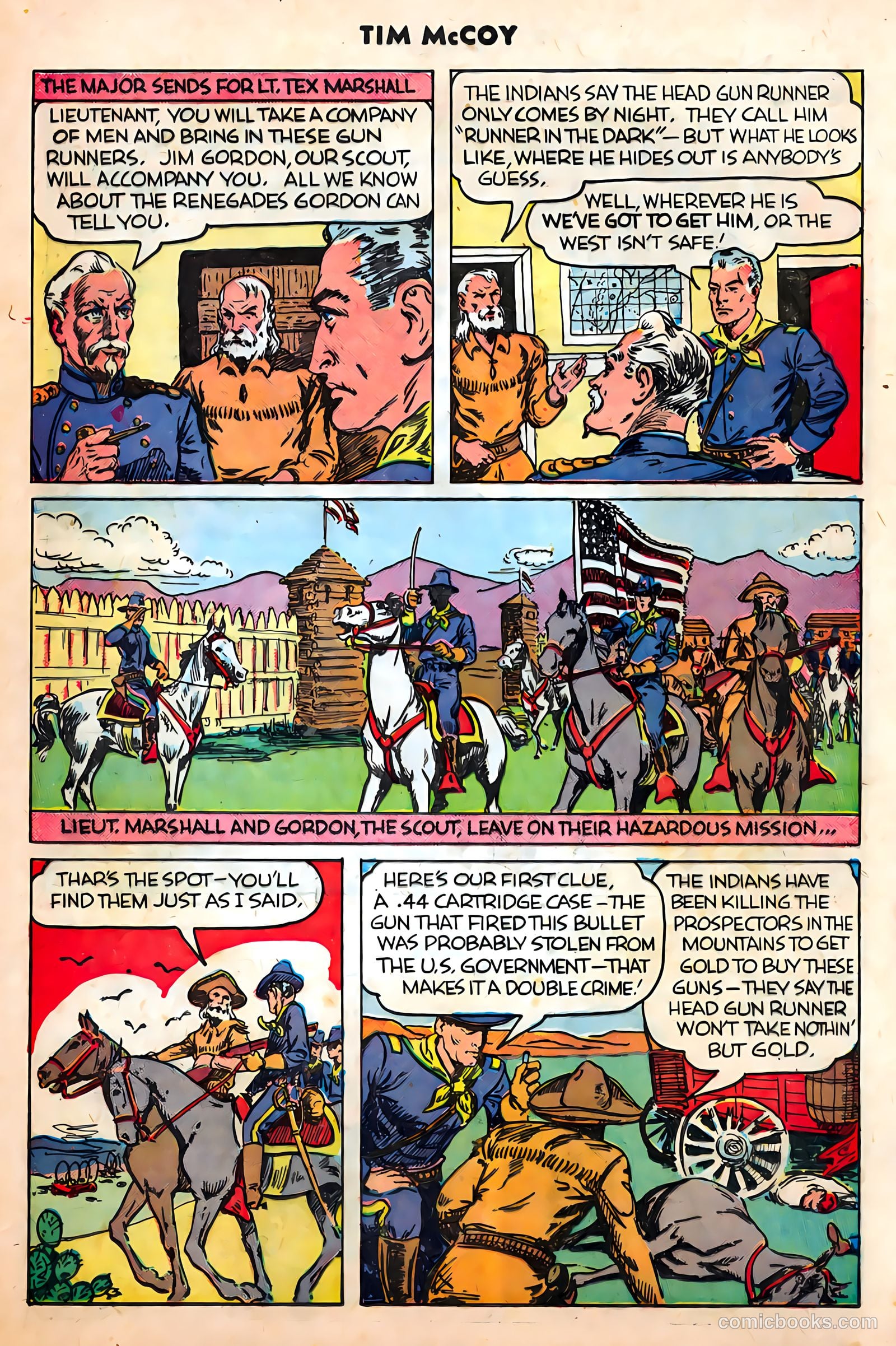 Tim McCoy #19 (1949) — page 4 of 36