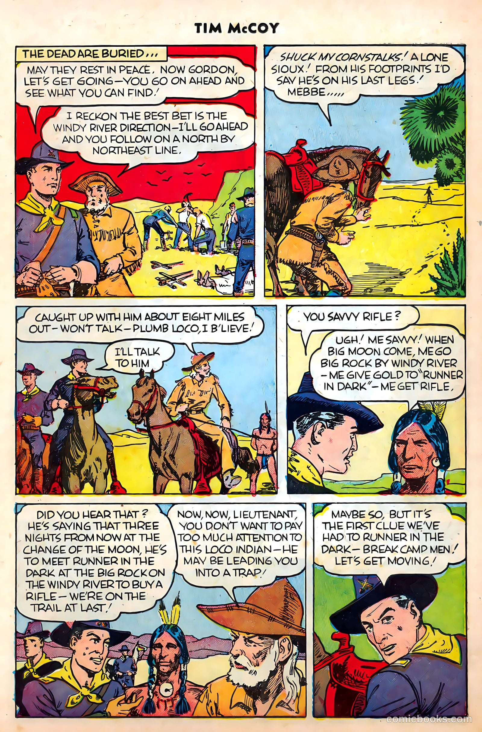 Tim McCoy #19 (1949) — page 5 of 36