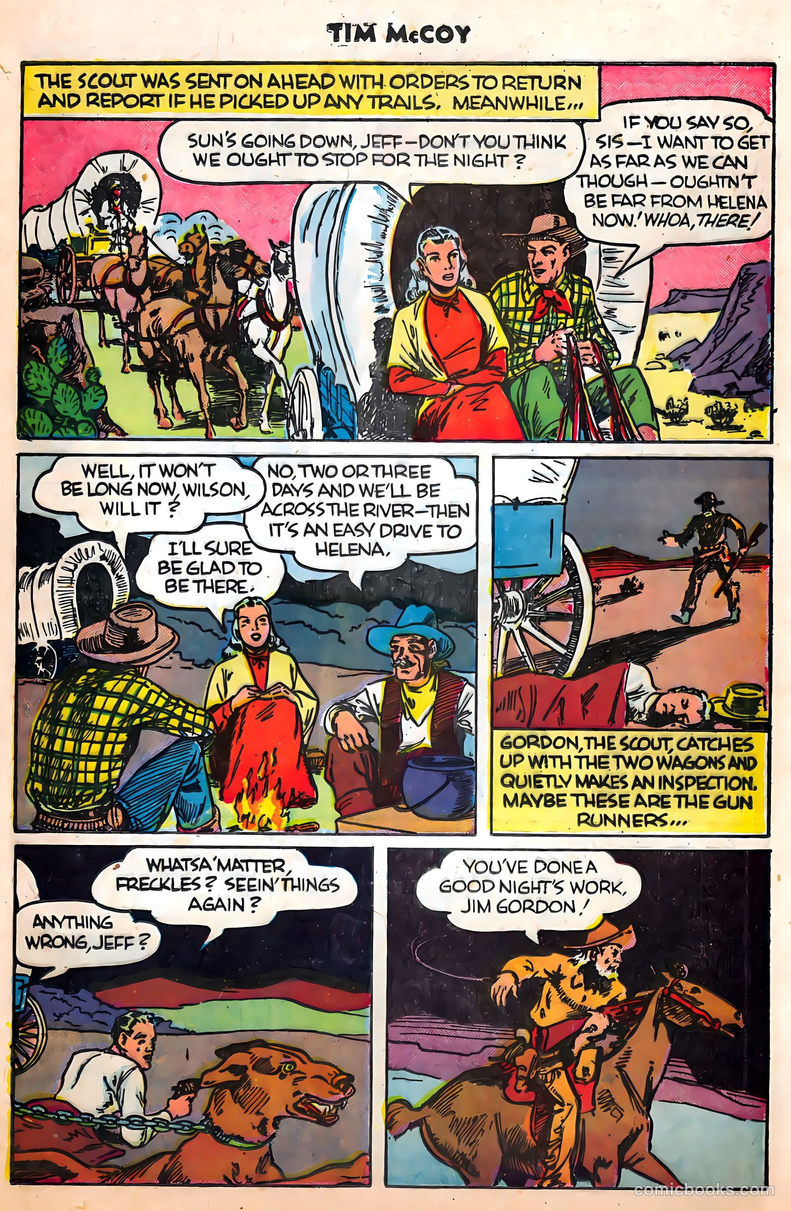 Tim McCoy #19 (1949) — page 6 of 36