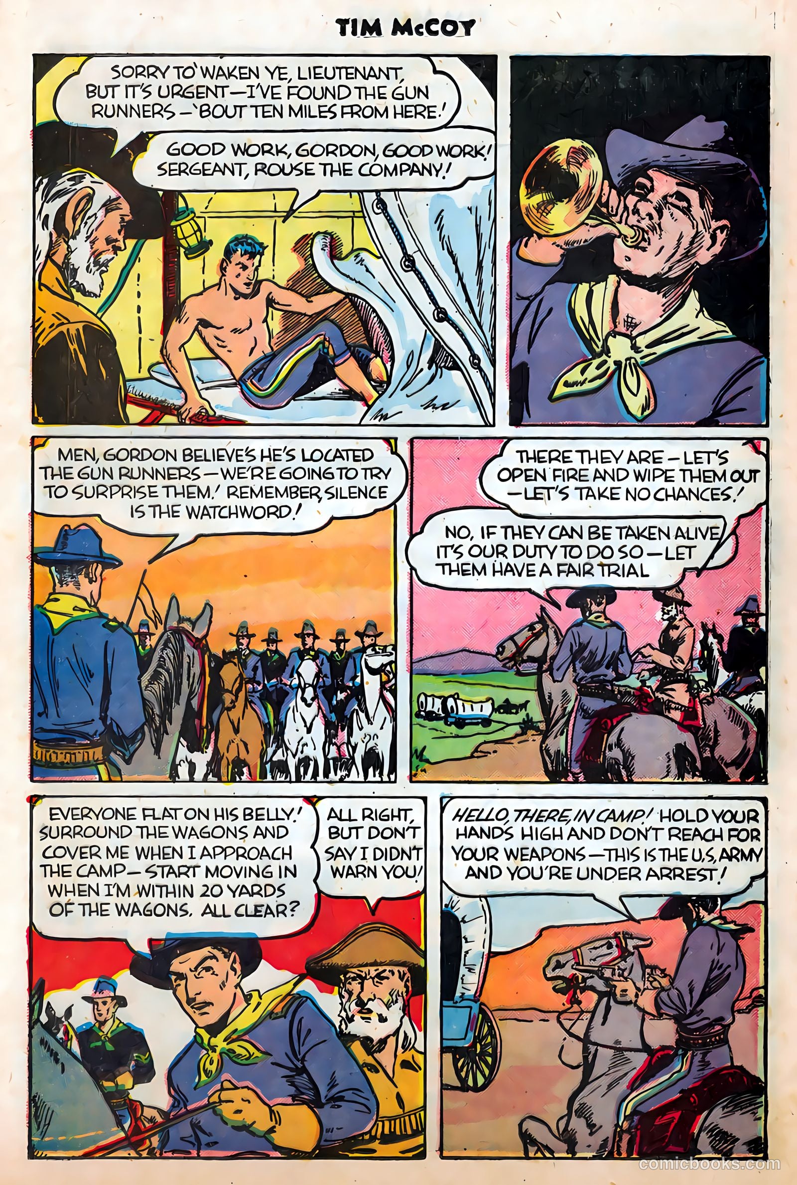 Tim McCoy #19 (1949) — page 7 of 36